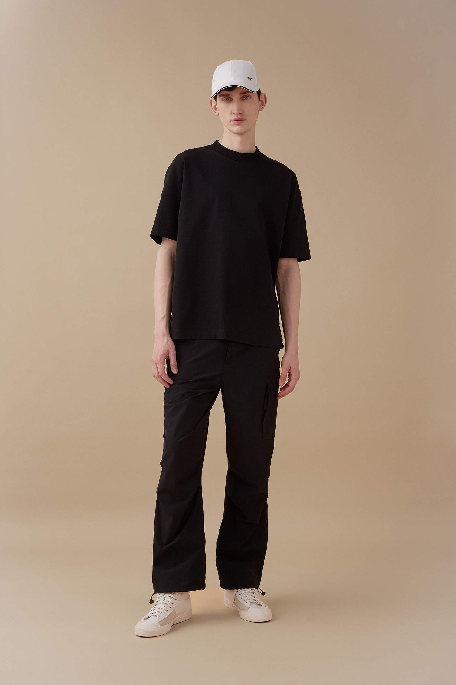 Oversize Fit Crew Neck Short Sleeve T-Shirt