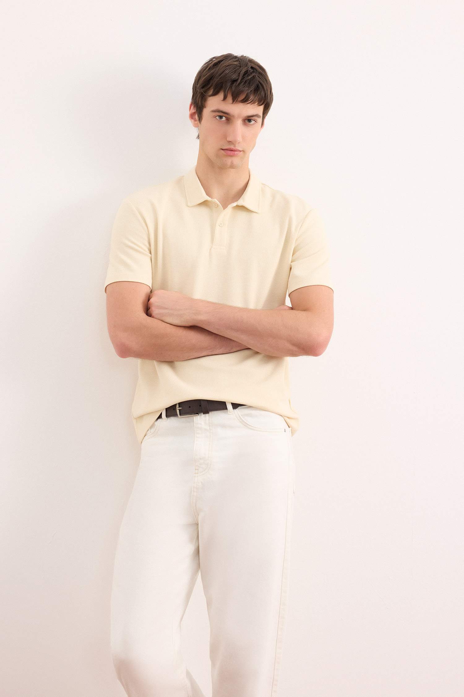 New Regular Fit Short Sleeve Polo T-Shirt