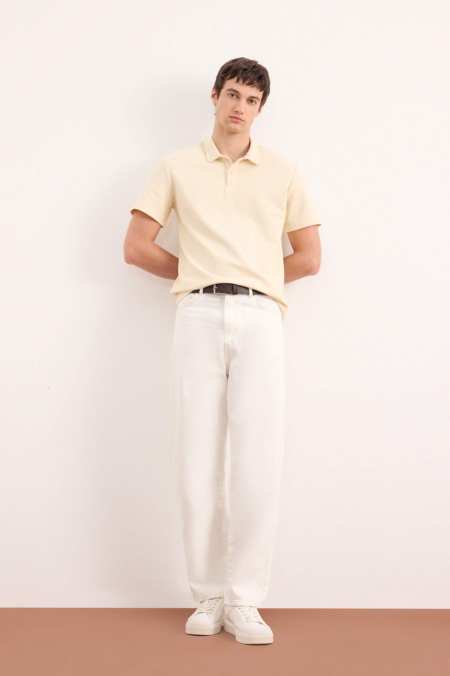 New Regular Fit Short Sleeve Polo T-Shirt