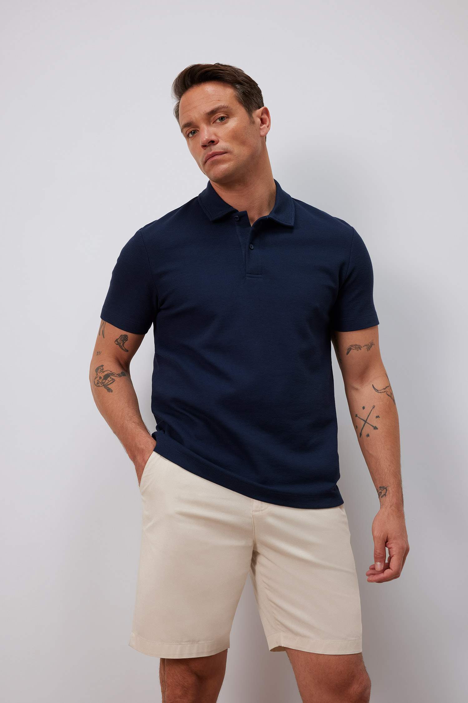 New Regular Fit Short Sleeve Polo T-Shirt