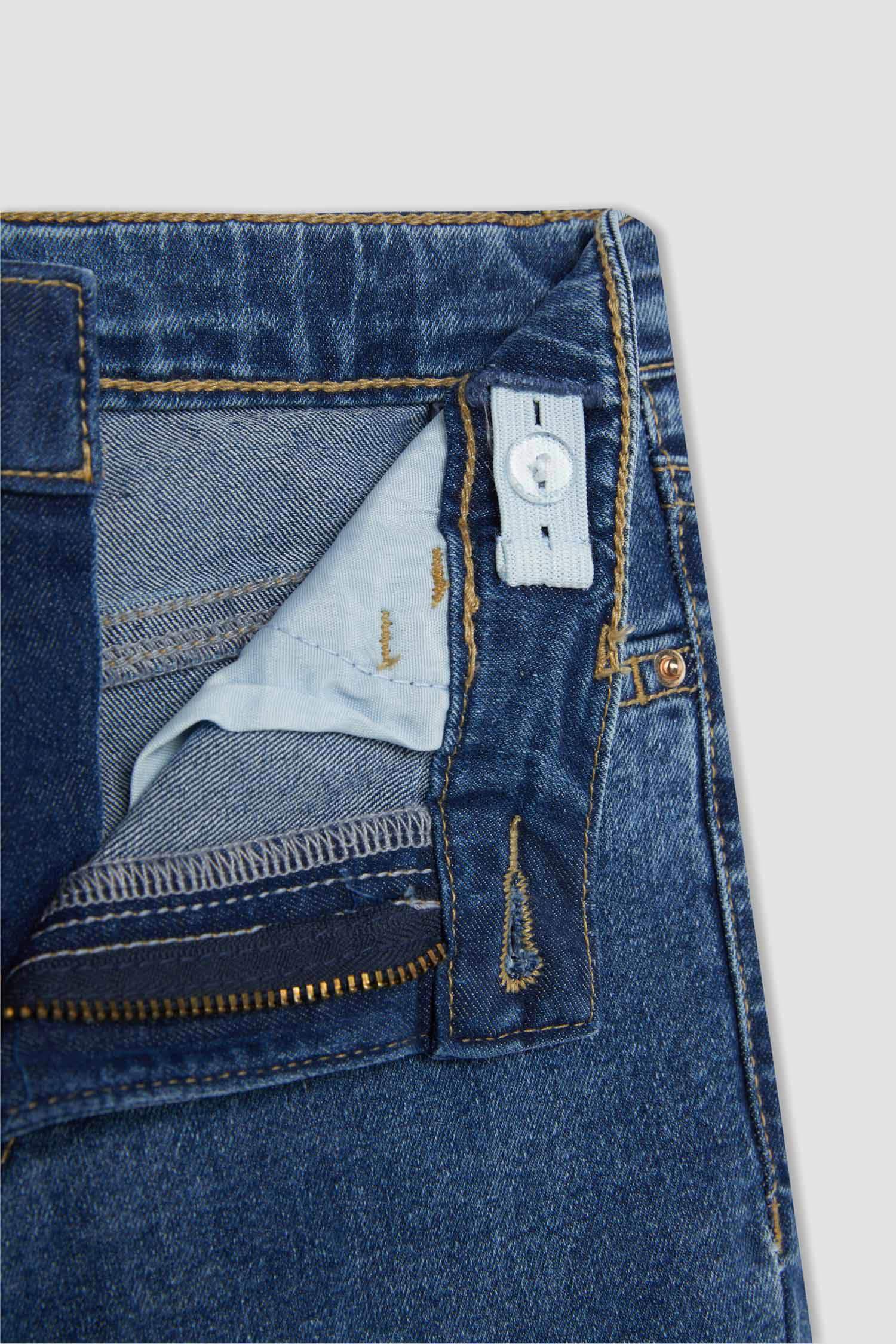 بنطرون جينز جارلس برجل واسع