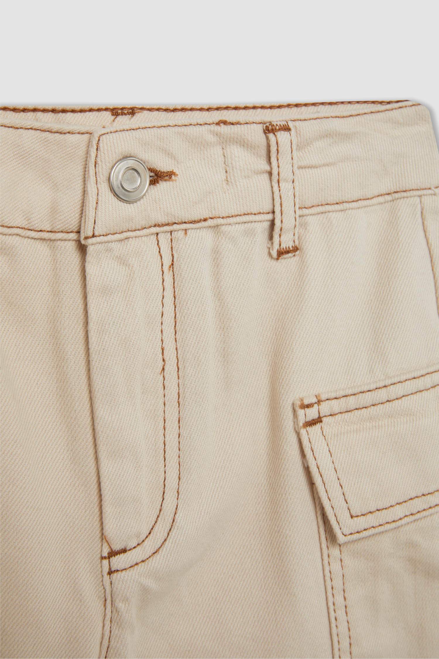 Kız Çocuk Jean Şort