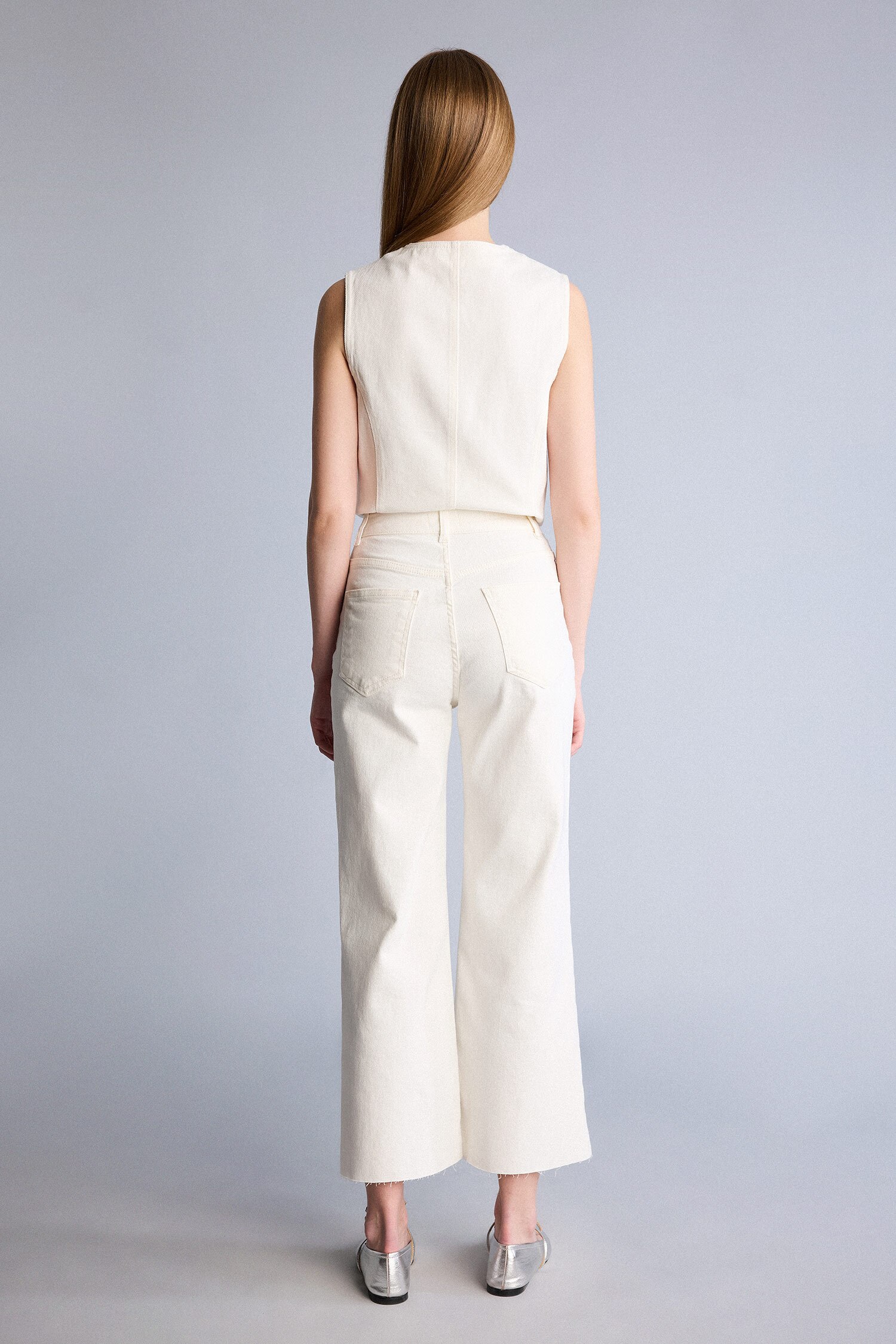 DeFacto Culotte Jean Pantolon görsel 5