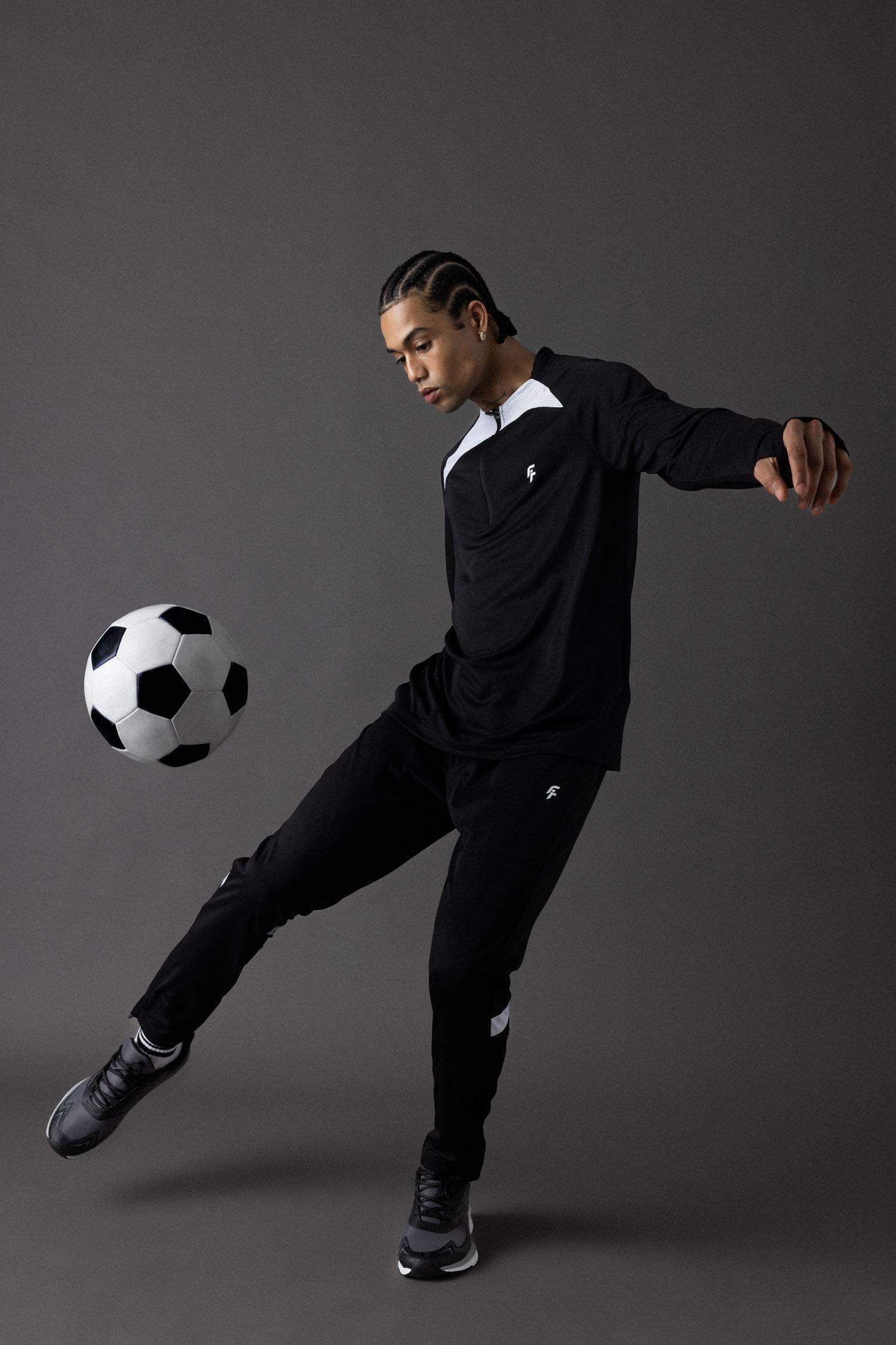 Sporcu Jogger Eşofman Altı Slim Fit Dar Kesim Fermuarlı Paça