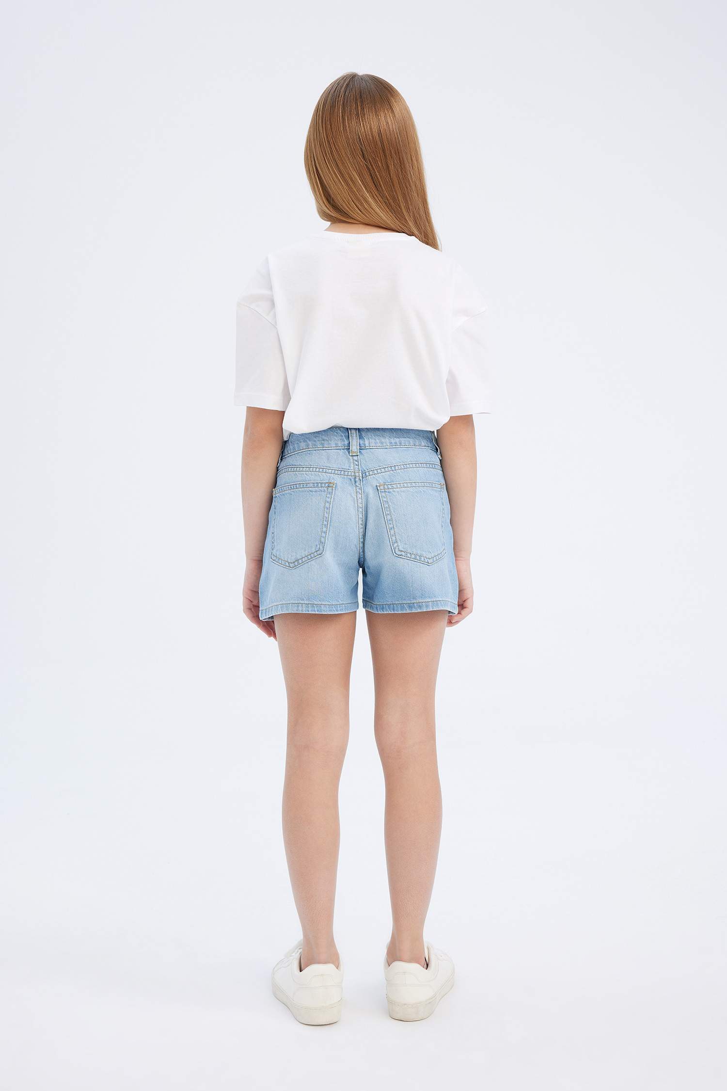 Kız Çocuk Jean Şort