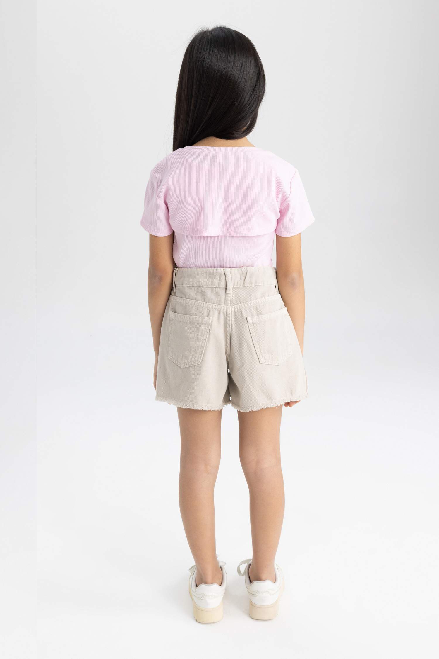 Kız Çocuk Jean Şort