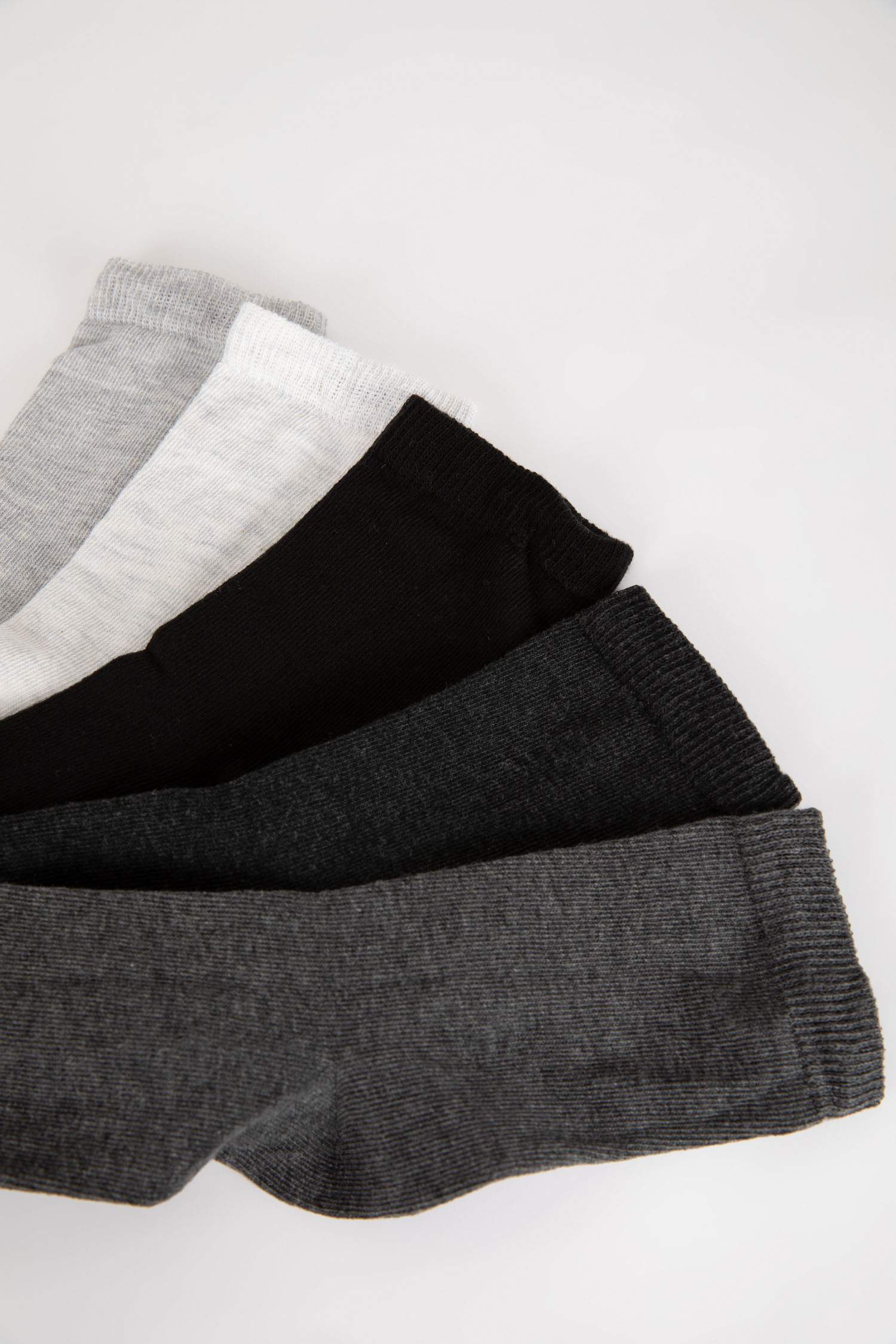 Erkek Çocuk 5'li Pamuklu Patik Çorap
