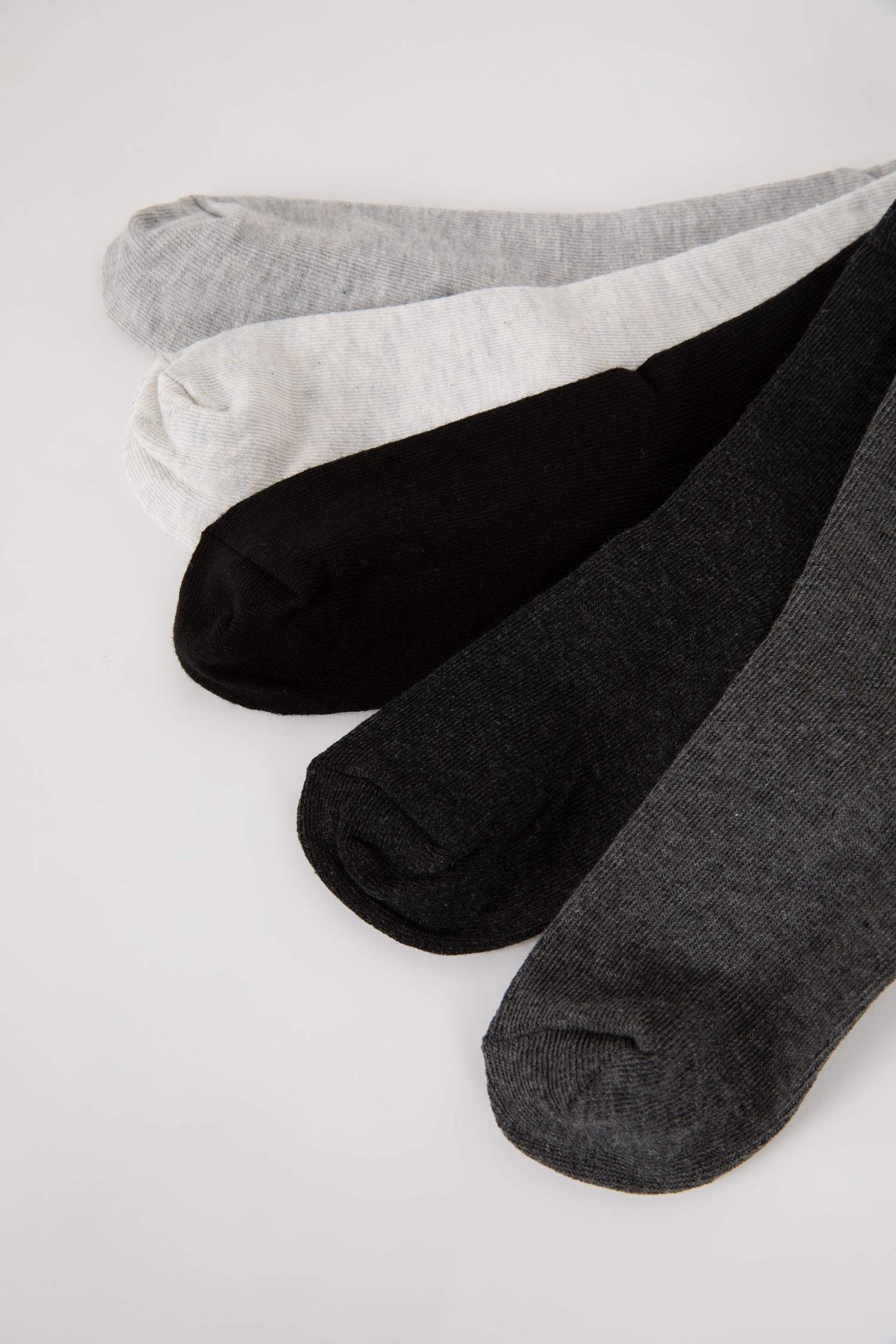 Erkek Çocuk 5'li Pamuklu Patik Çorap