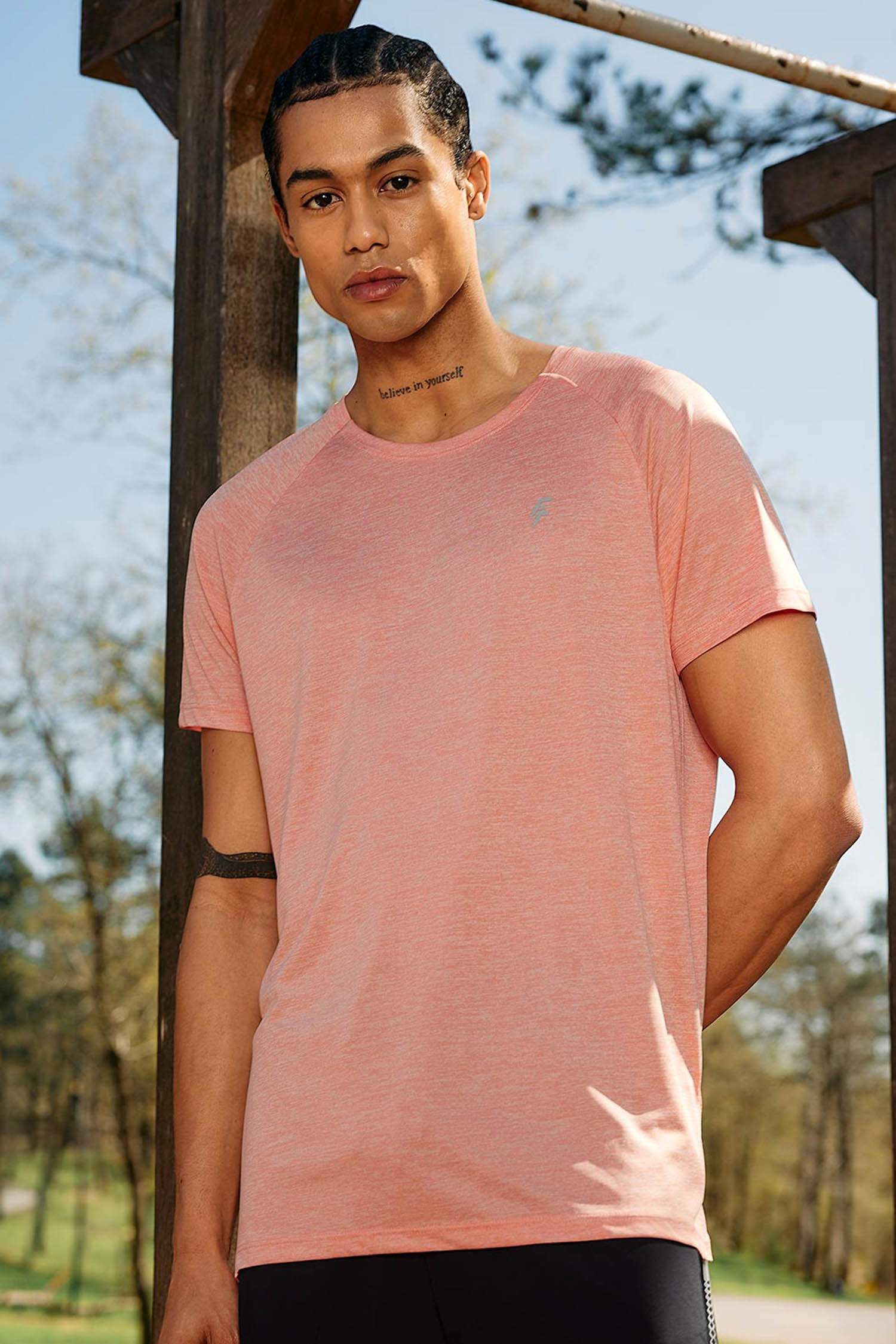 Standard Fit Crew Neck Heavy Fabric T-Shirt