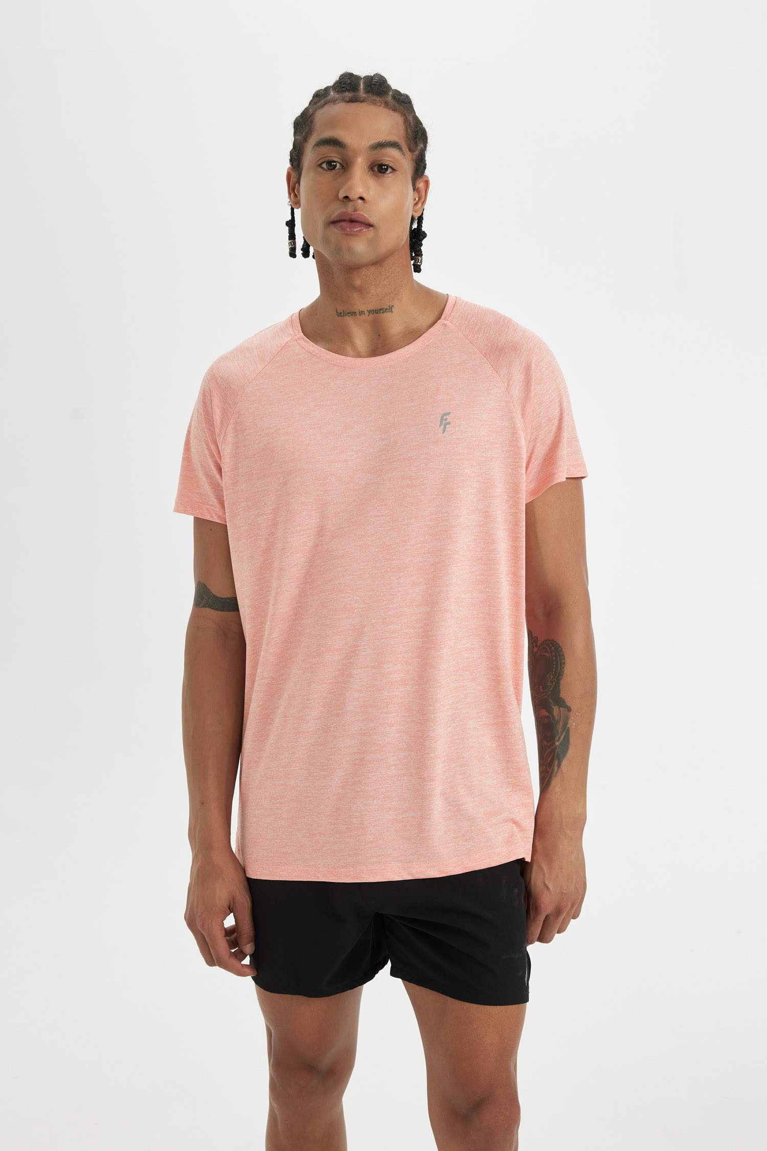 Standard Fit Crew Neck Heavy Fabric T-Shirt