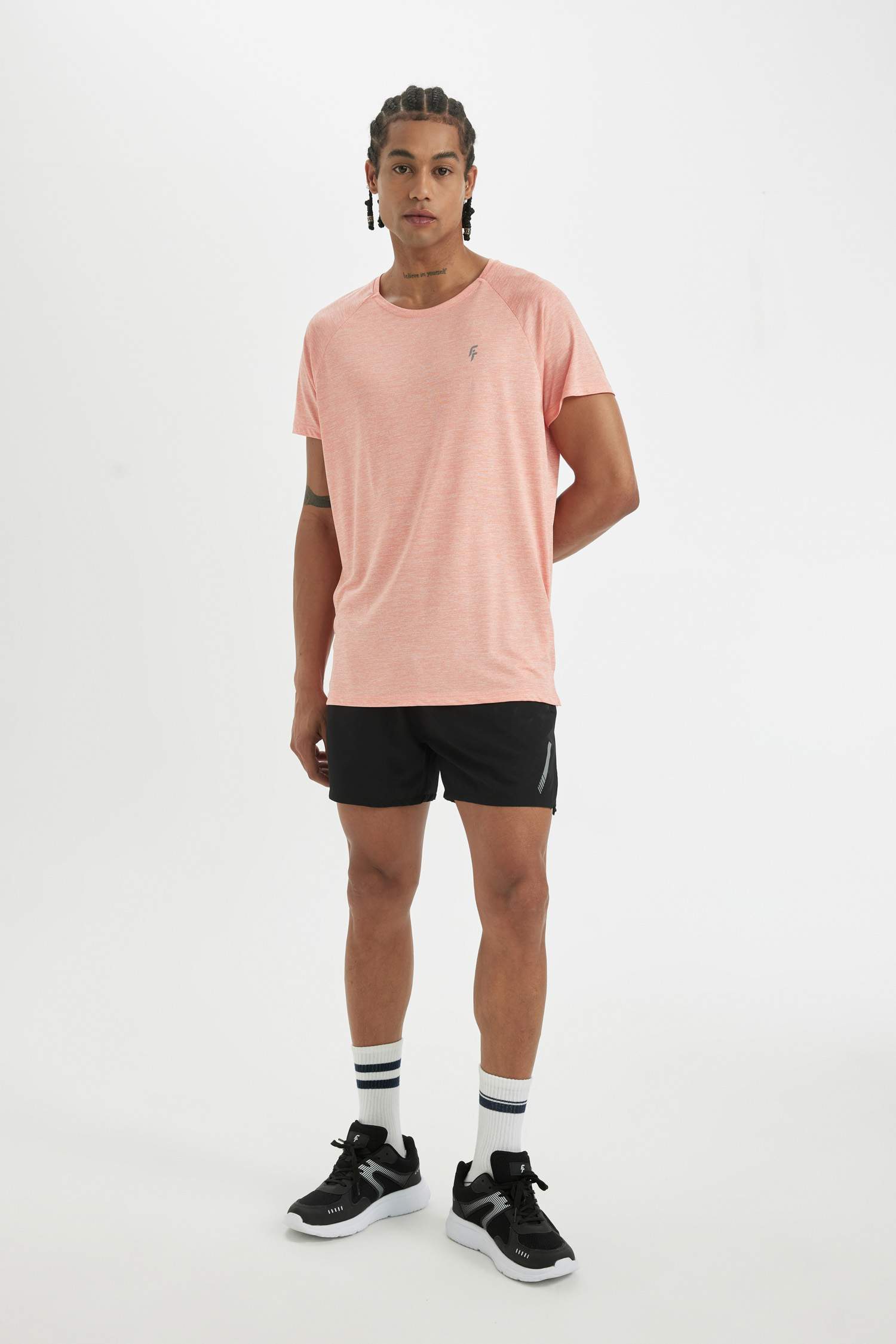 Standard Fit Crew Neck Heavy Fabric T-Shirt