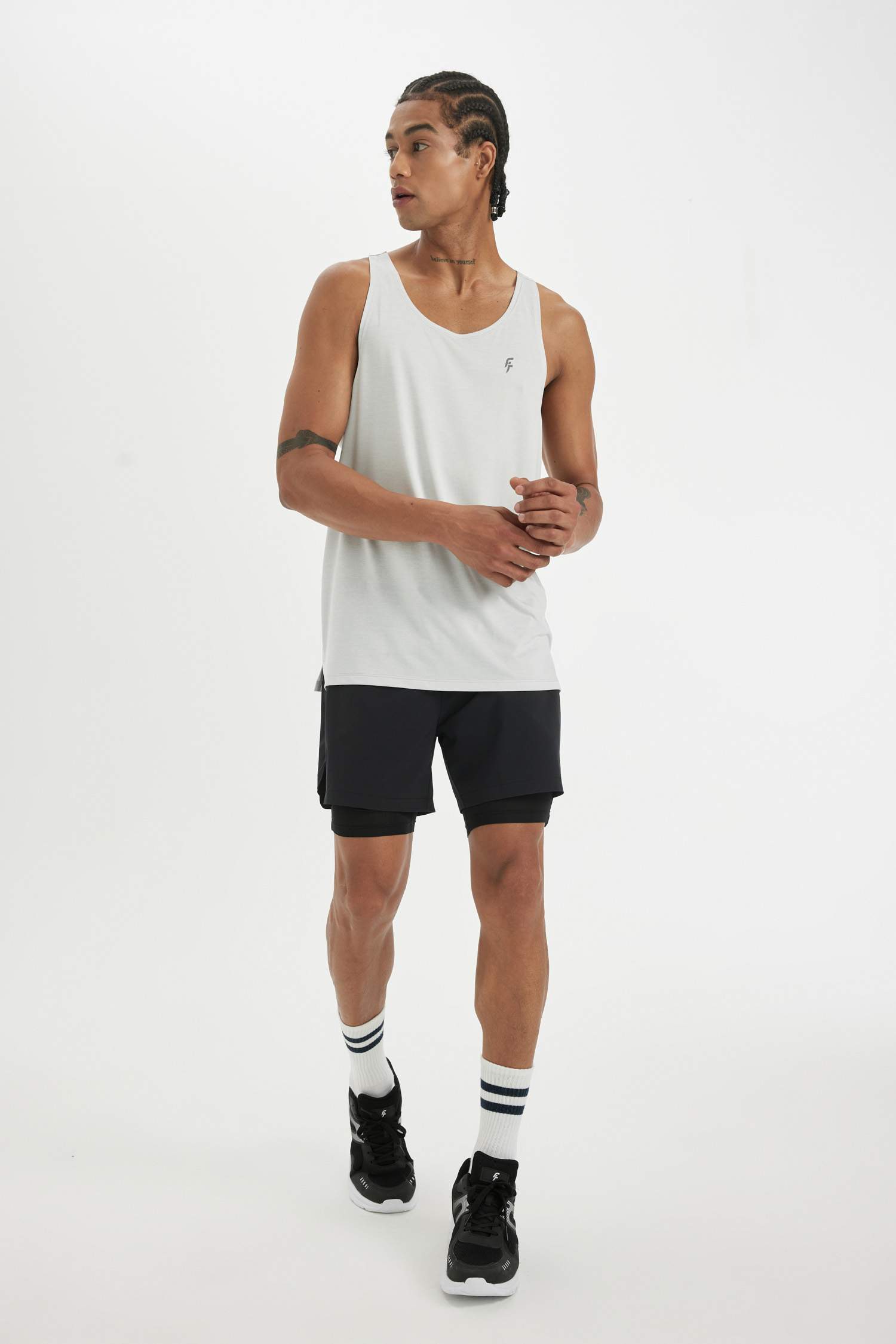 DeFactoFit Standard Fit Heavy Fabric Tank Top
