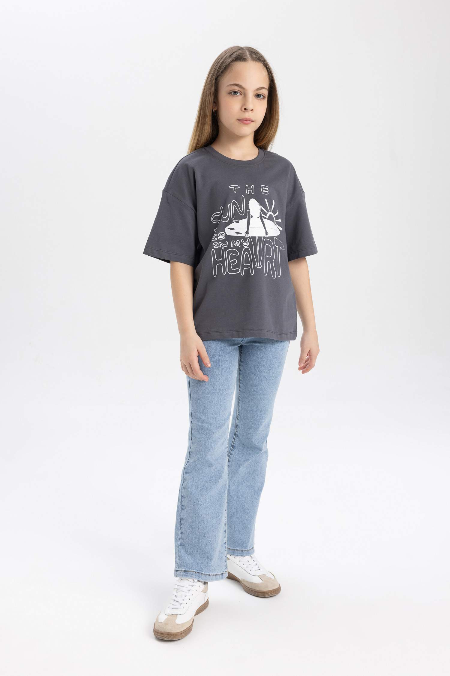 Girl Relax Fit Short Sleeve T-Shirt