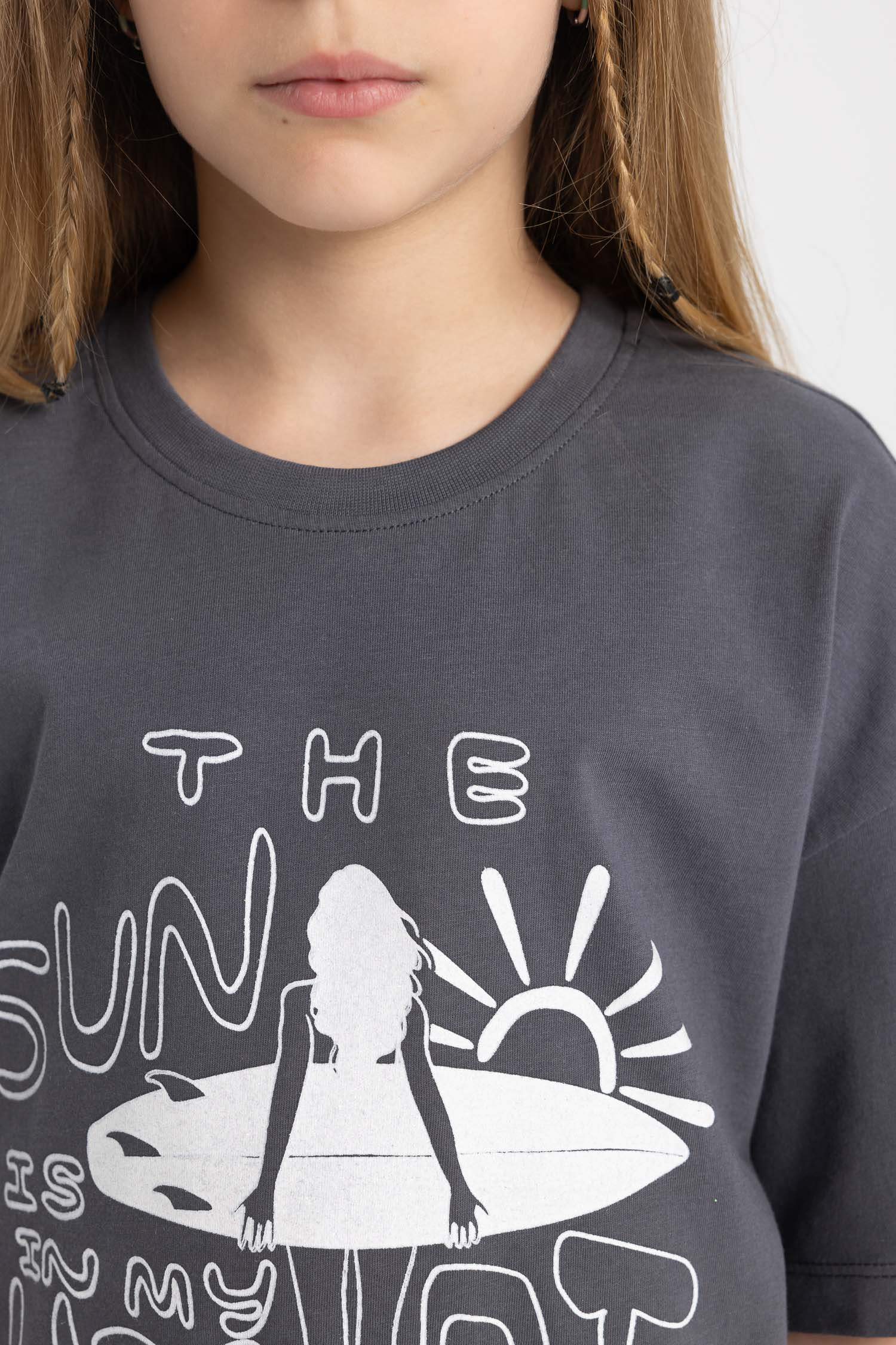 Girl Relax Fit Short Sleeve T-Shirt