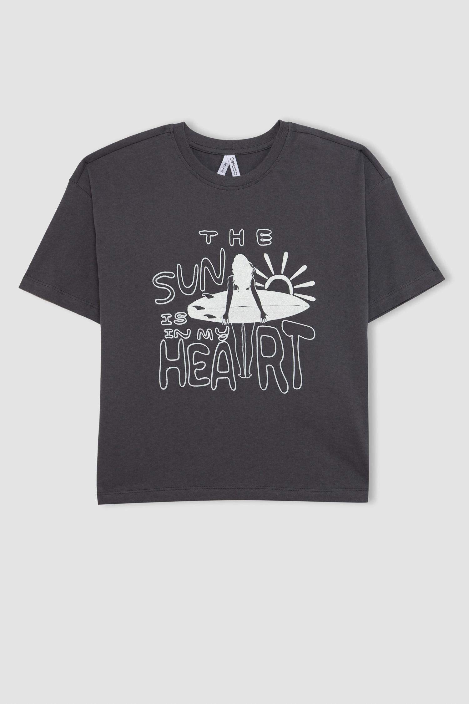 Girl Relax Fit Short Sleeve T-Shirt