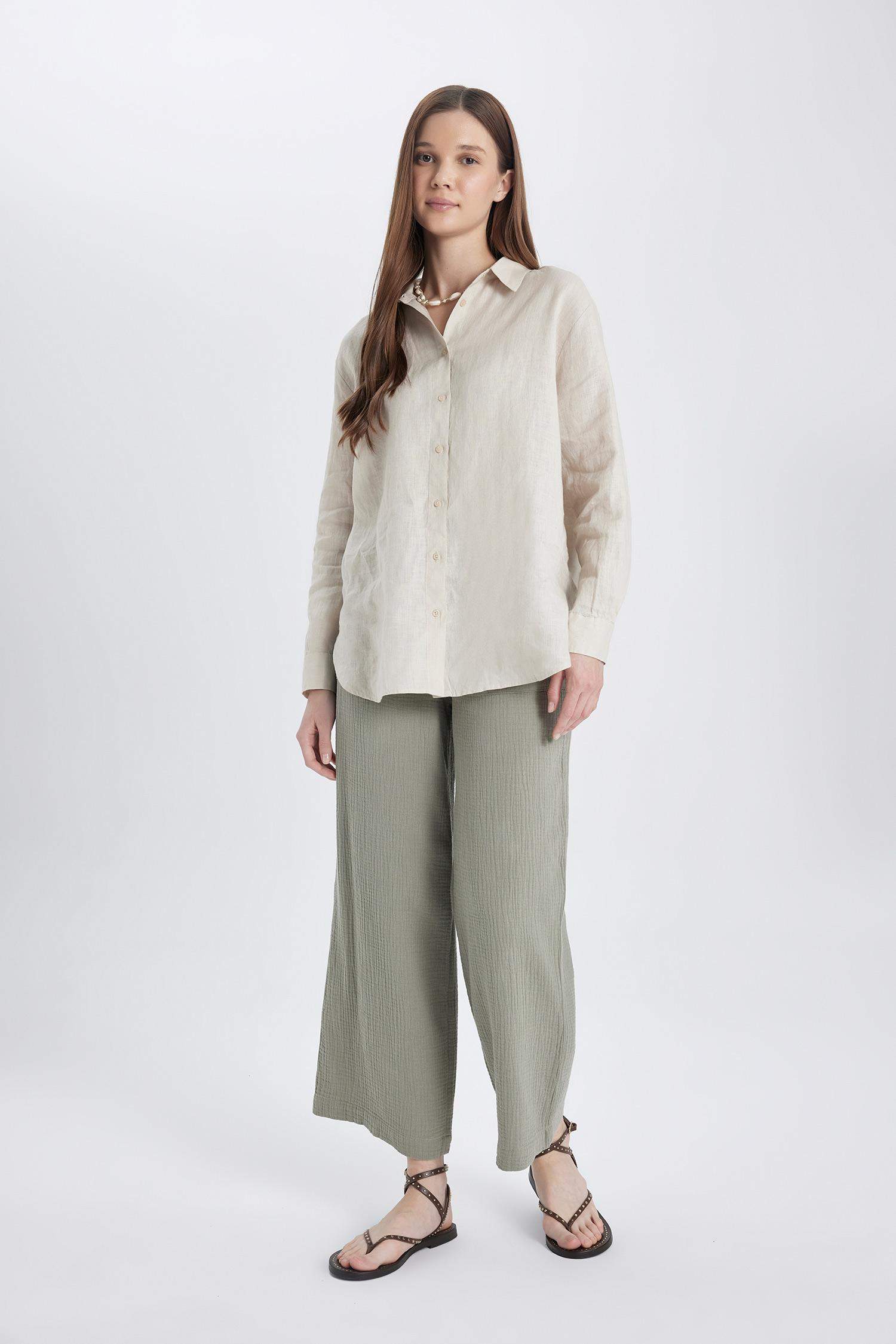 Palazzo Muslin Trousers
