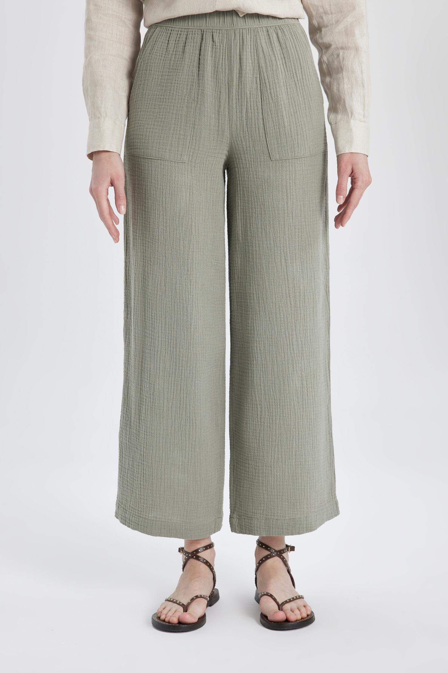 Palazzo Muslin Trousers