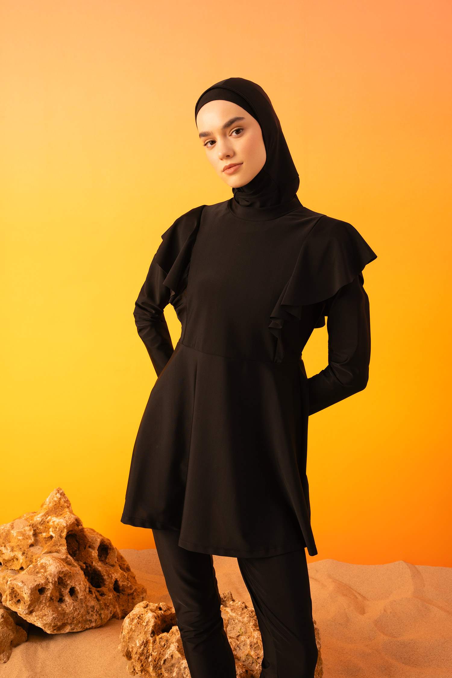 Regular Fit 4 Piece Burkini Set