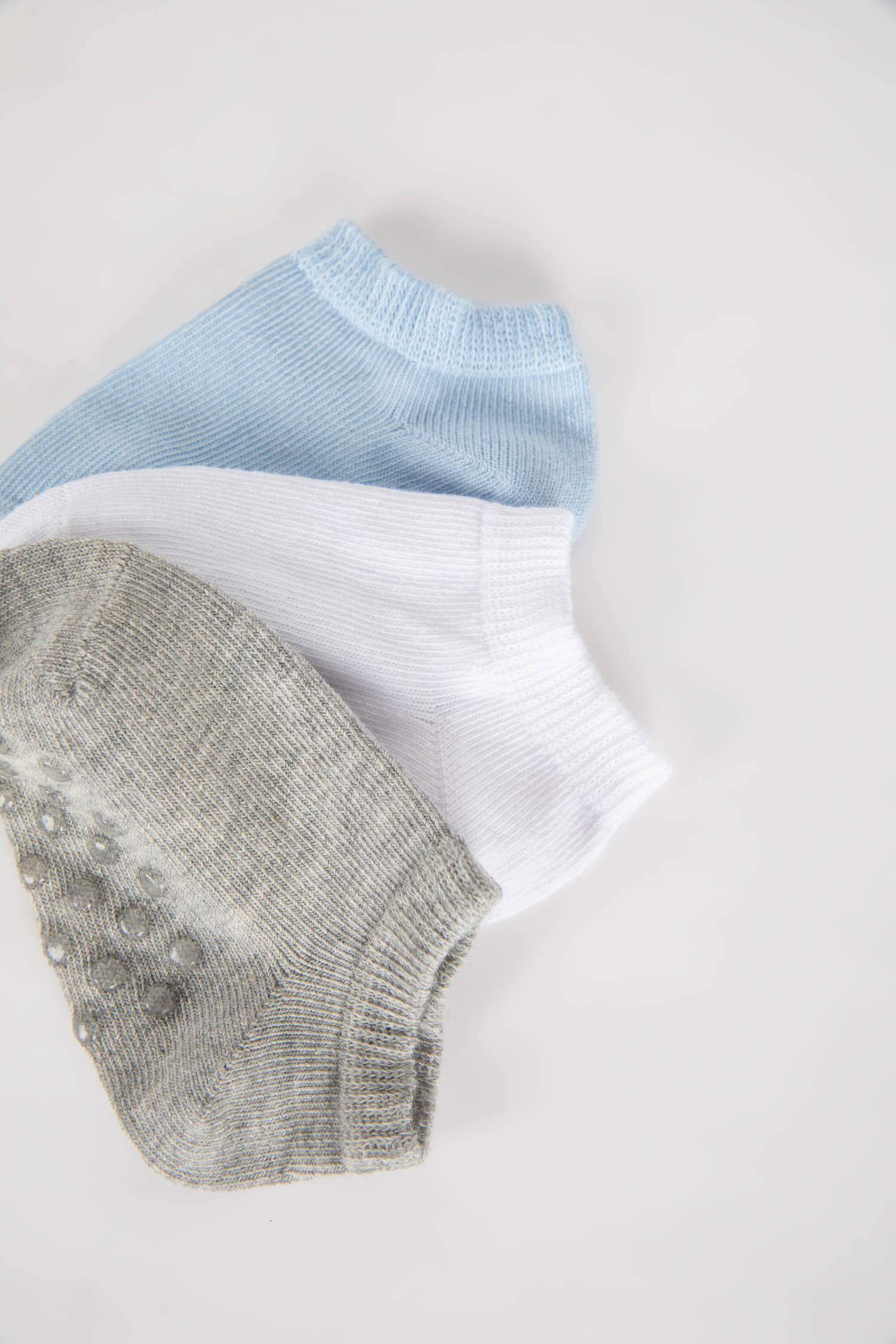 Носки из хлопка для малышей мальчиков, 3 пары