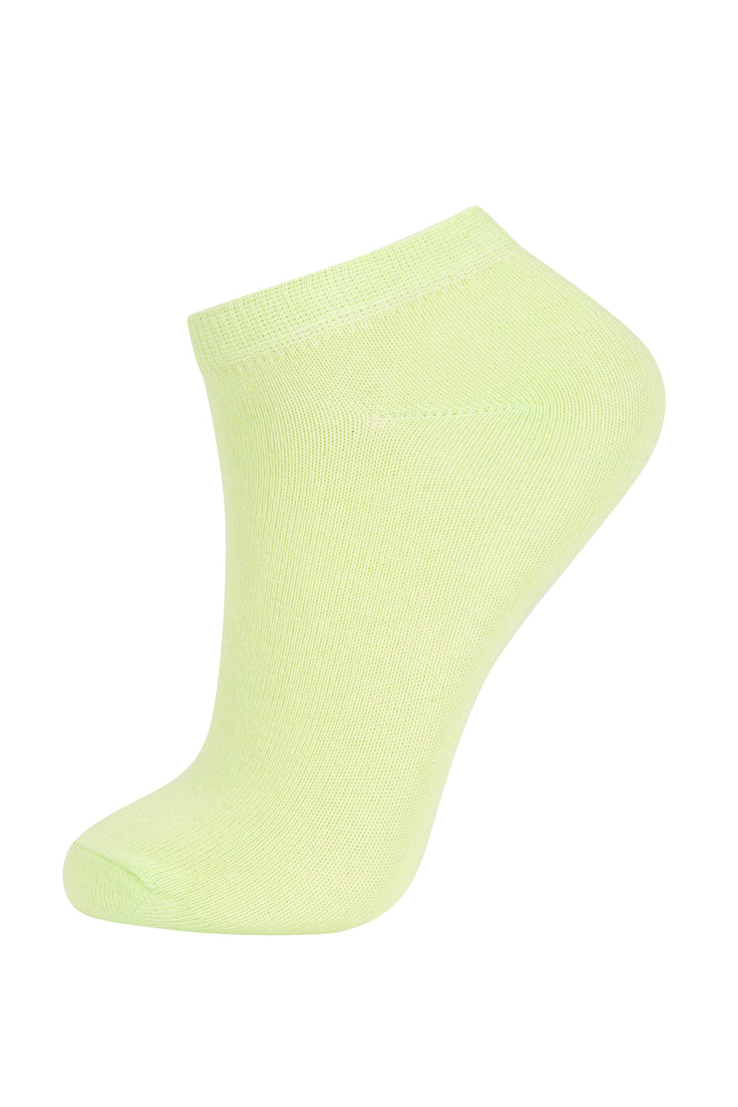 Kız Çocuk 3'lü Pamuklu Soket Çorap