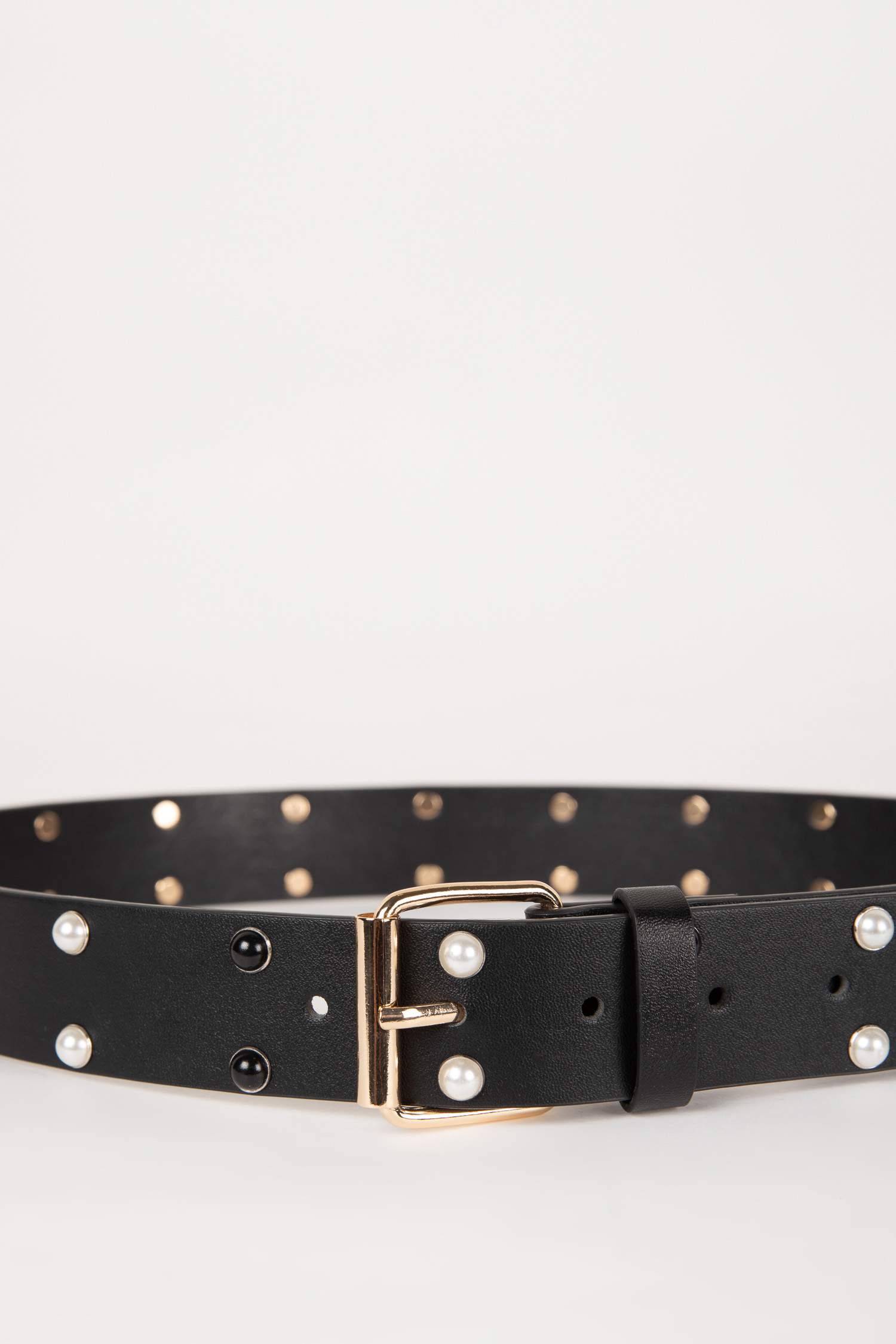 حزام نسائي كلاسيكي جلد صناعي