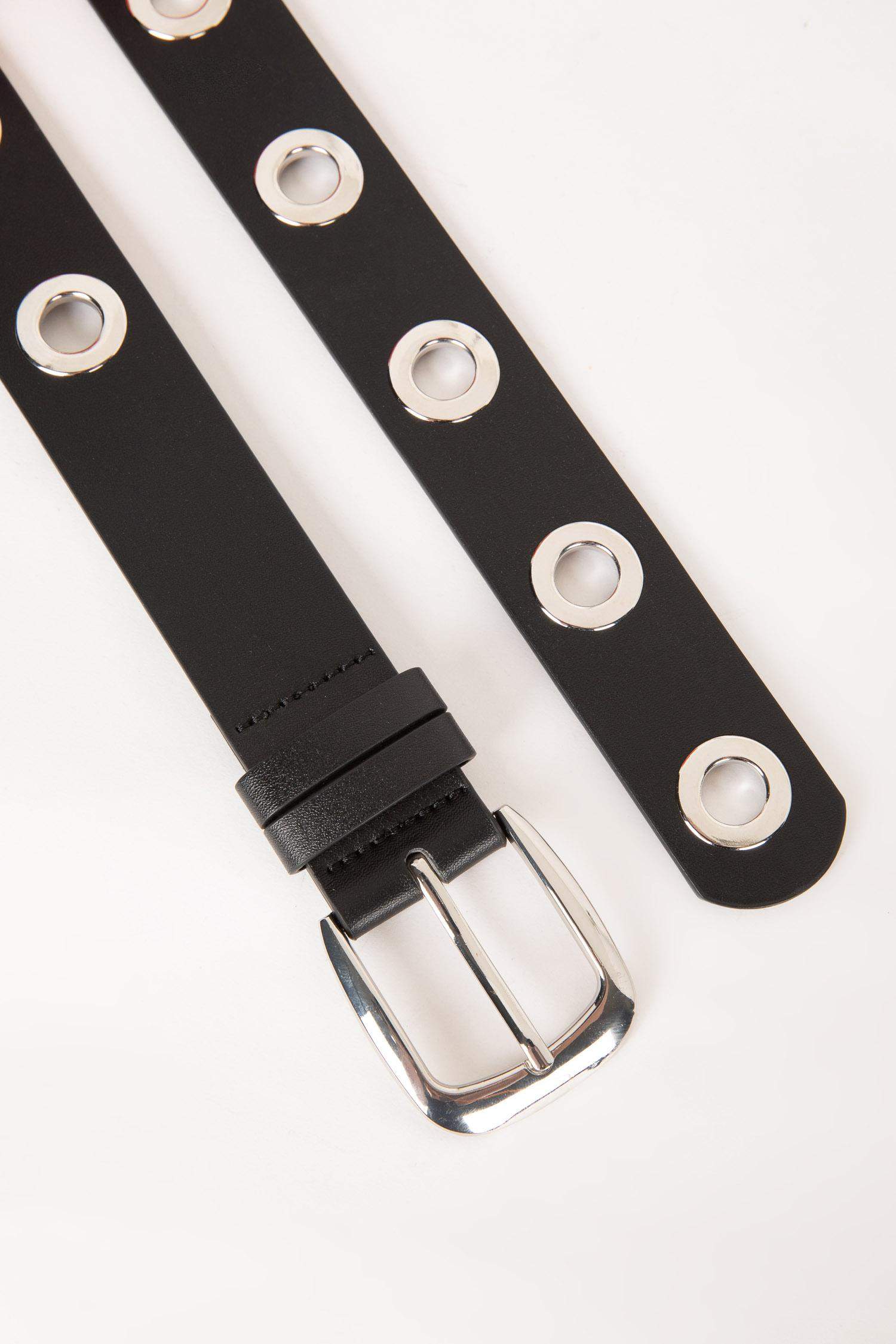 Kadın Suni Deri Jean Kemeri