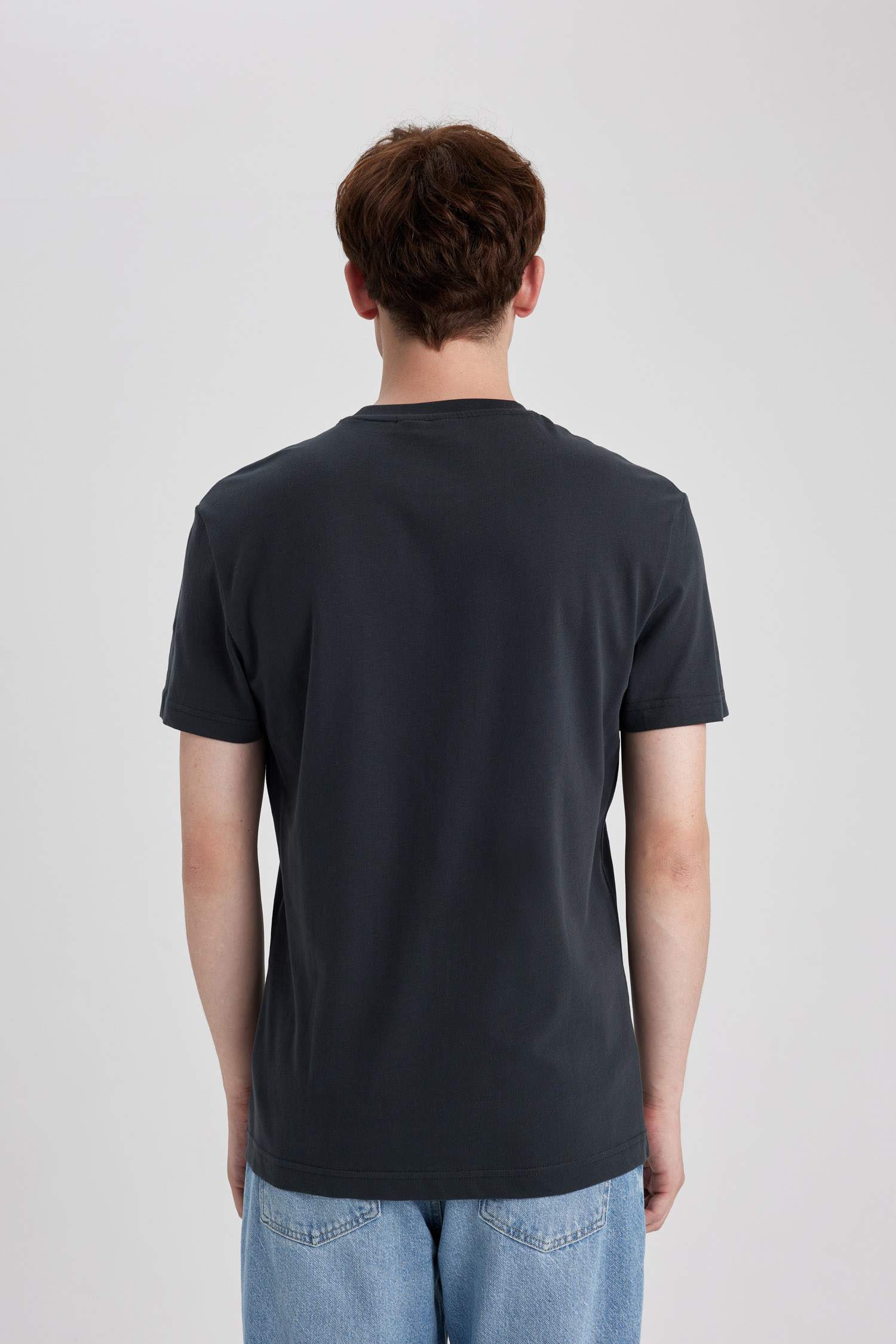 AC/DC Bisiklet Yaka Kısa Kollu Tişört