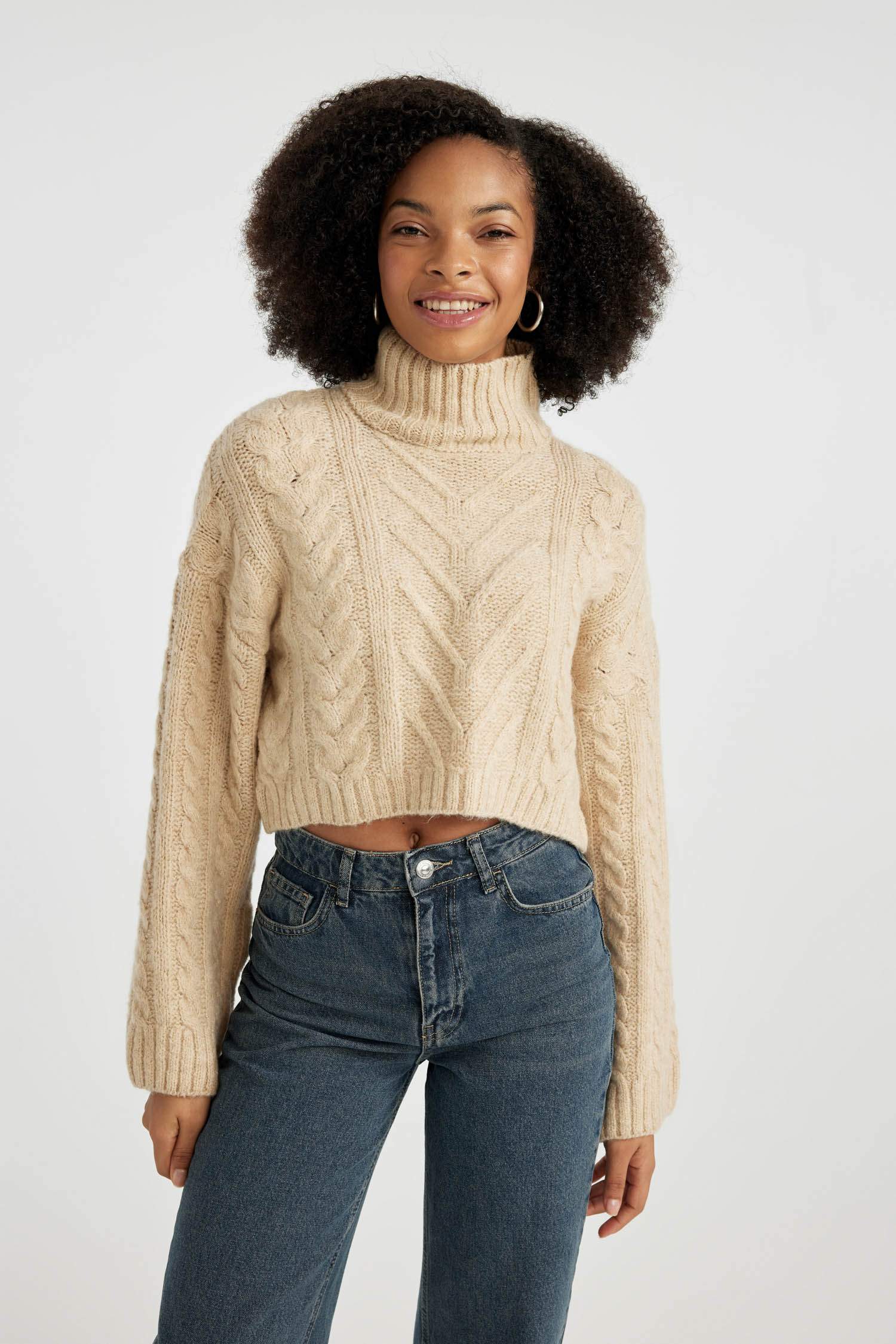Regular Fit Half Turtleneck Pullover