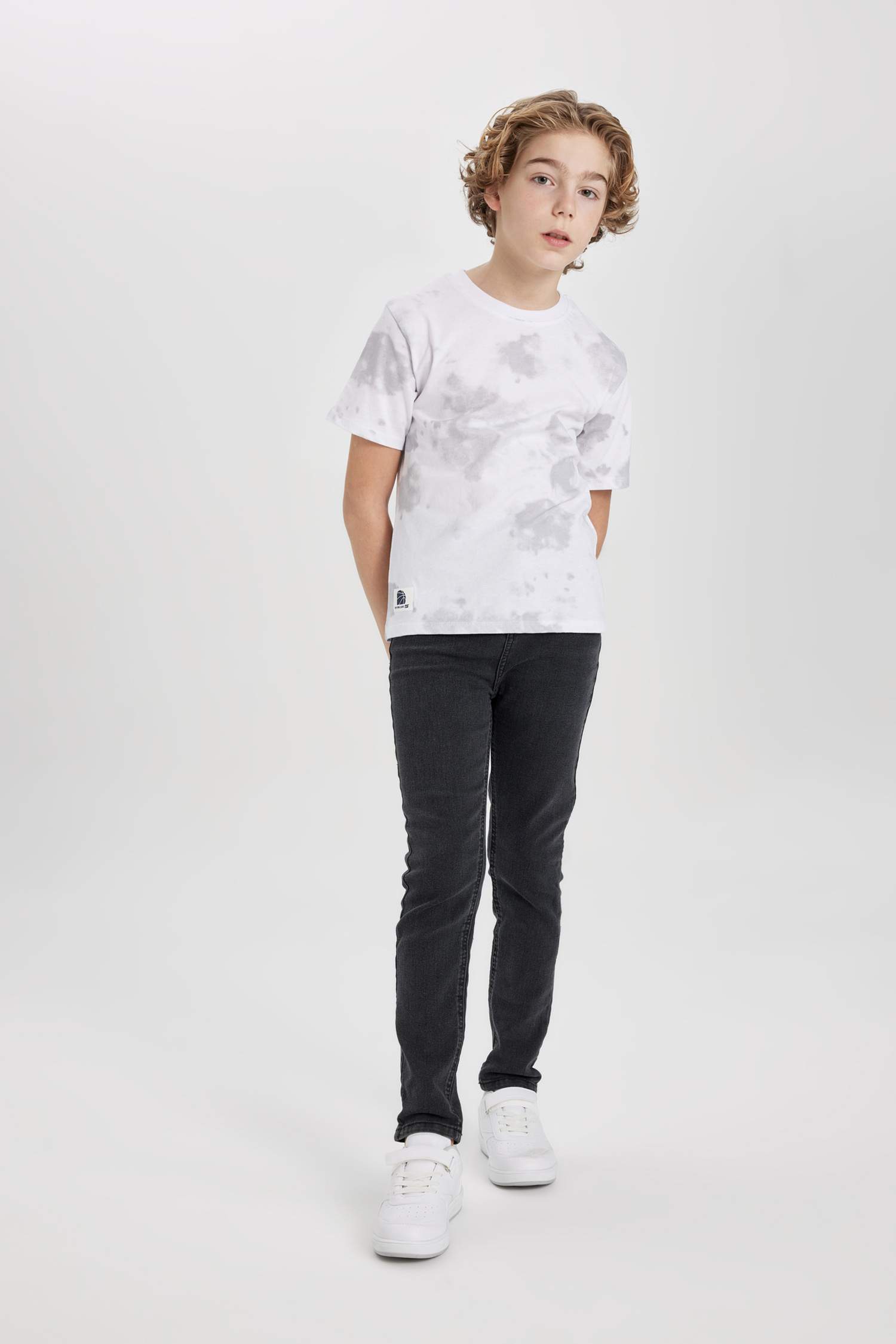 Джинсы приталенного кроя для мальчиков, Школьная коллекция