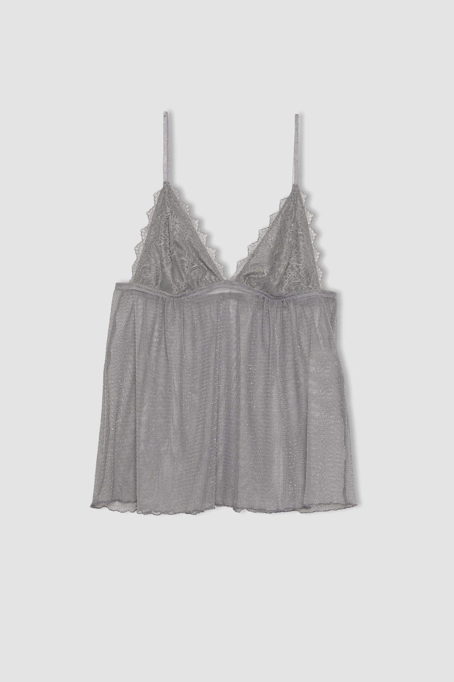 Triangle Dantel İç Atlet-Fall in Love