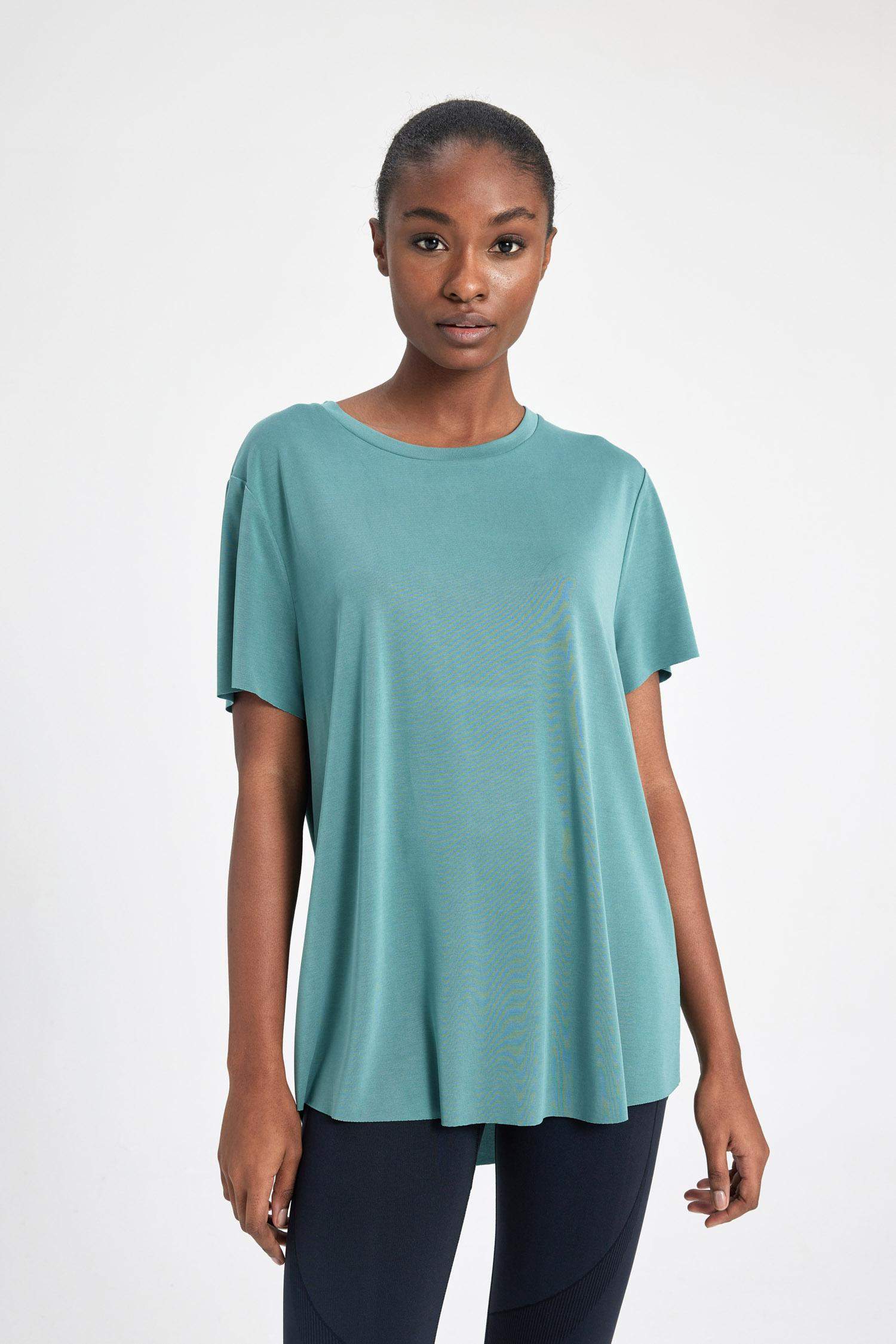 Спортивная футболка оверсайз с круглым вырезом, DeFactoFit