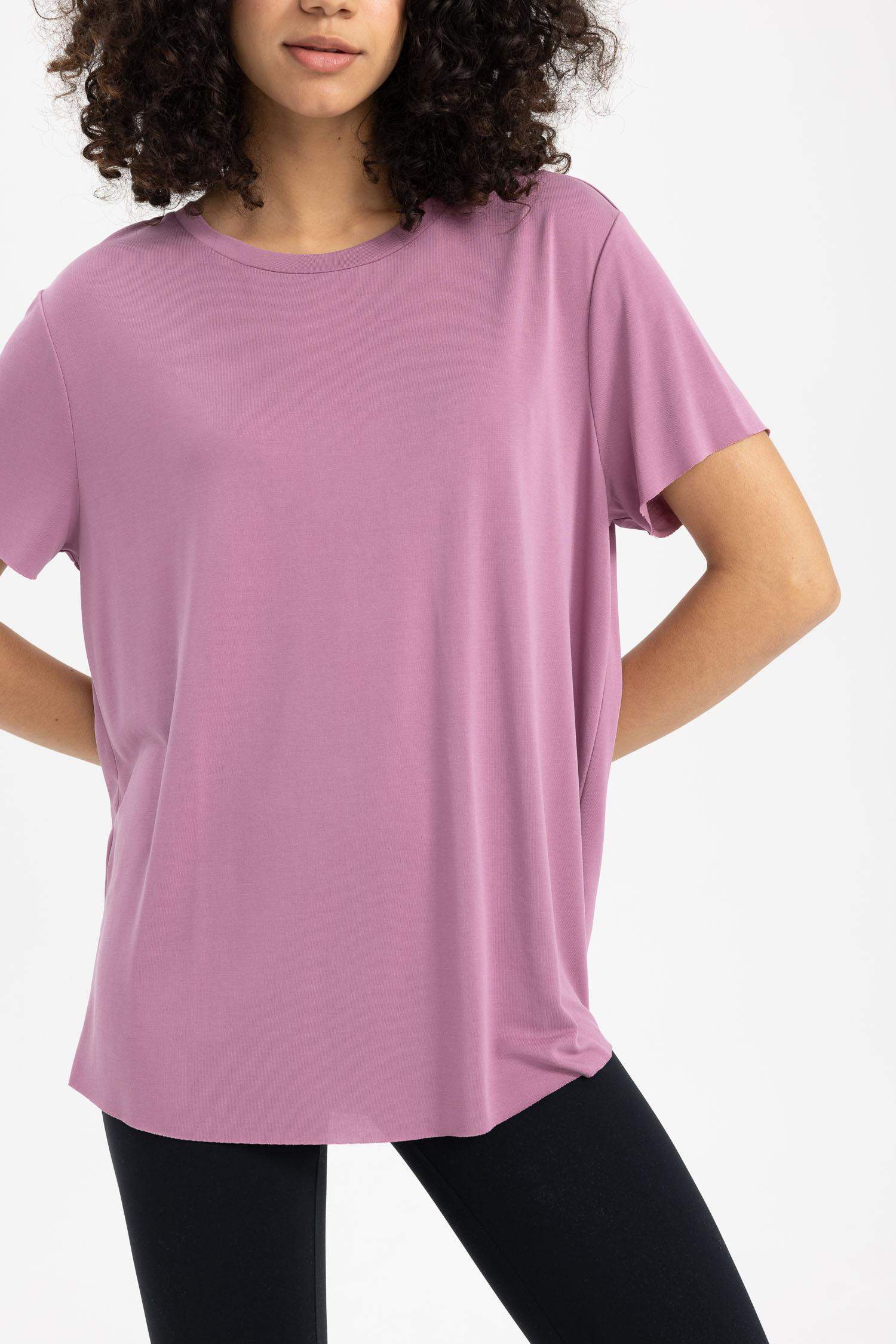 DeFactoFit Oversize Premium Crew Neck Sports T-Shirt