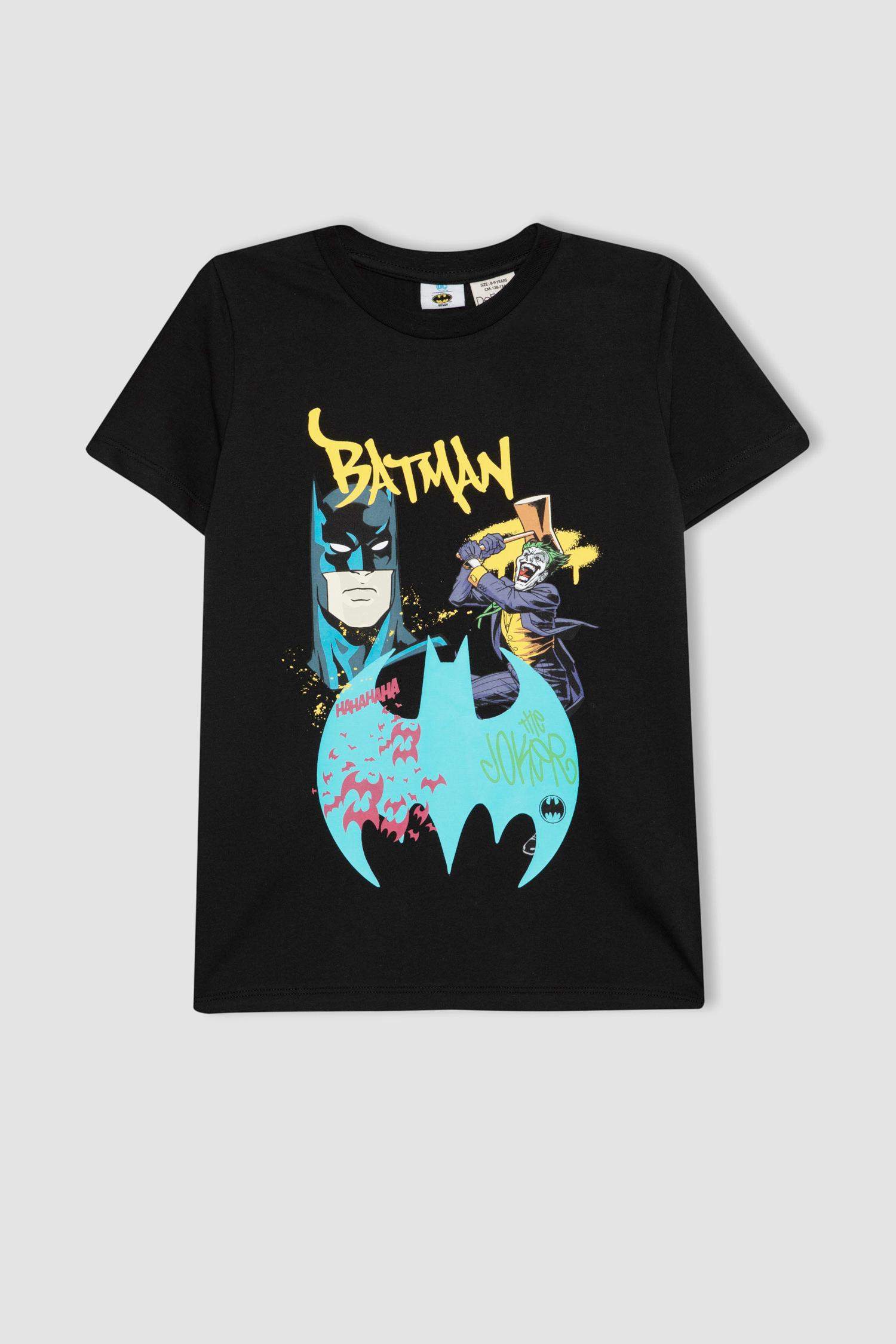 Boy Batman Short Sleeve 2 Piece Pajama Set