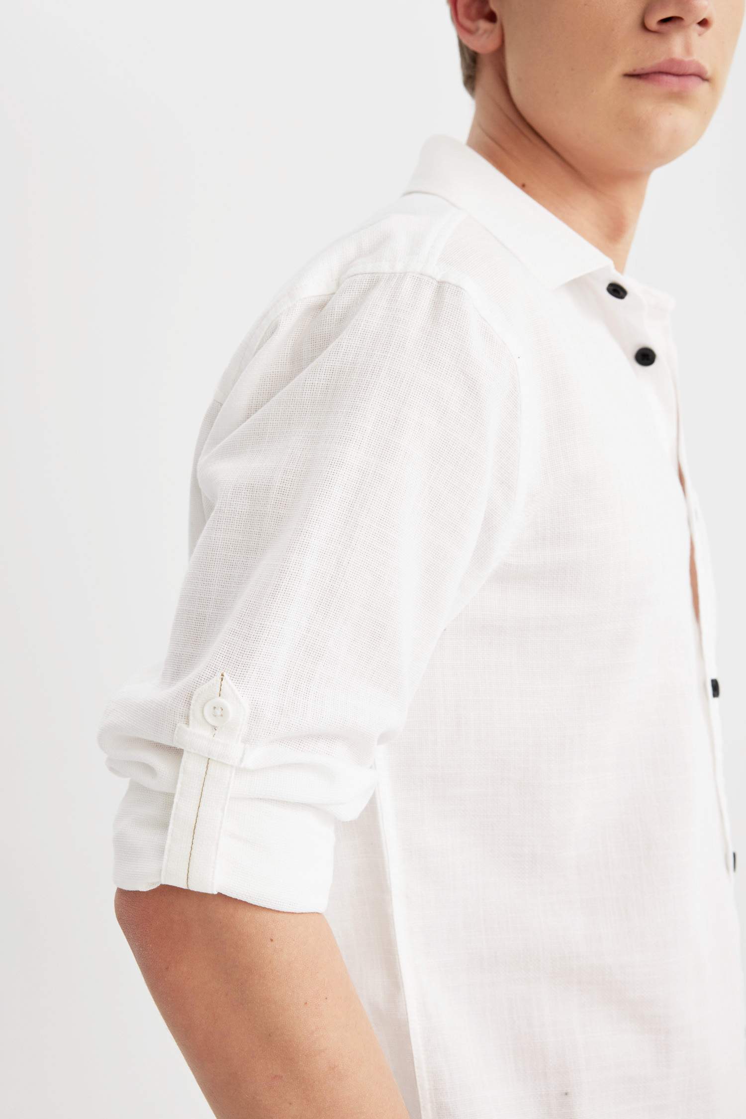 Regular Fit Cotton Long Sleeve Shirt