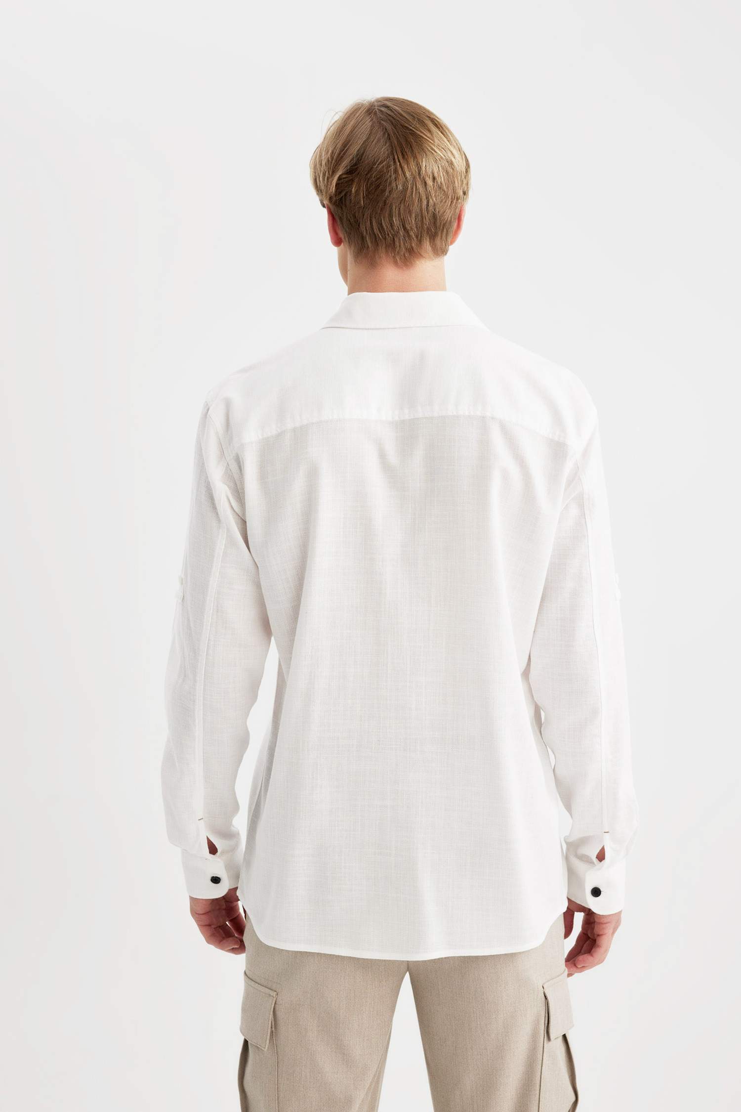 Regular Fit Cotton Long Sleeve Shirt