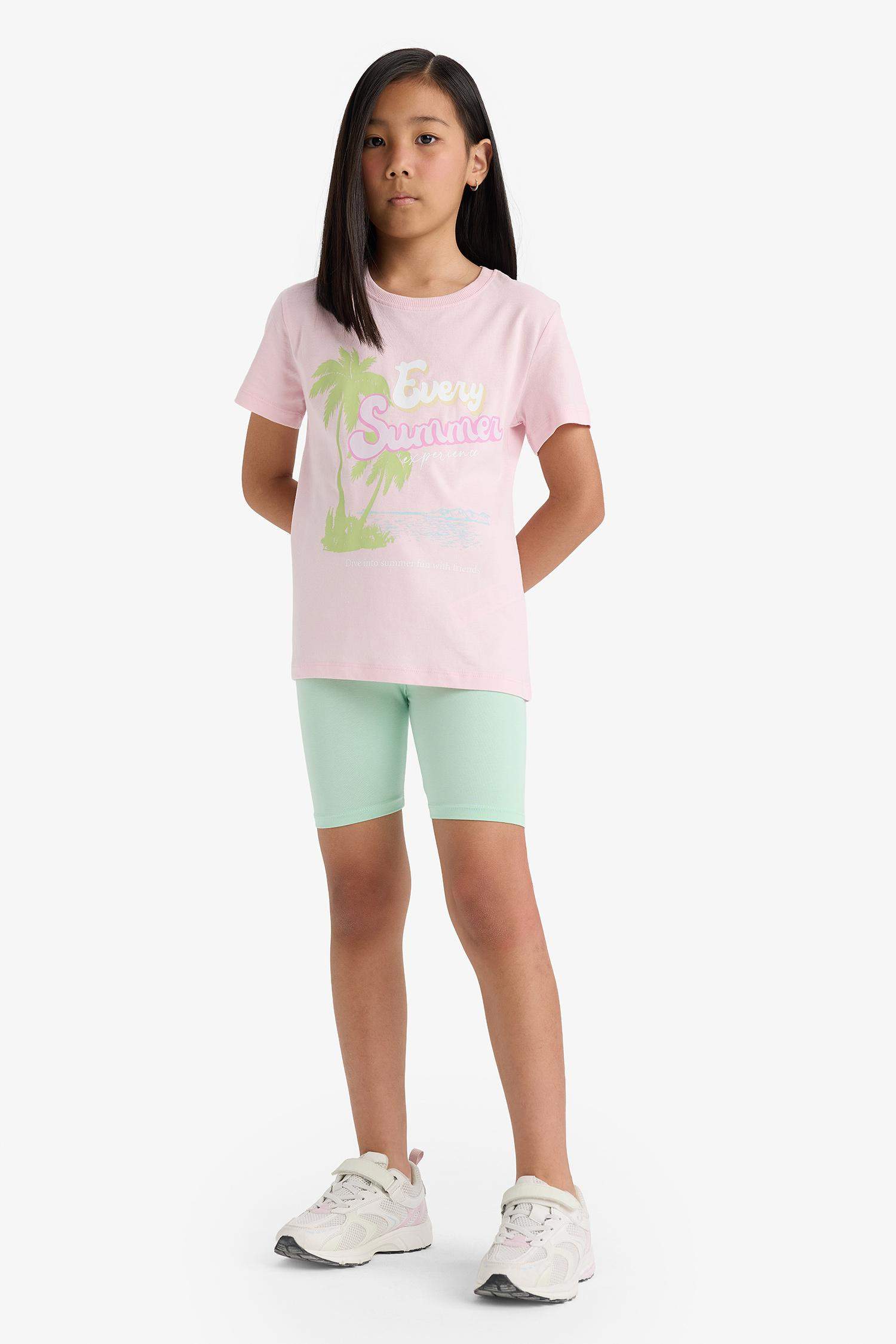 Girl Biker Short Leggings