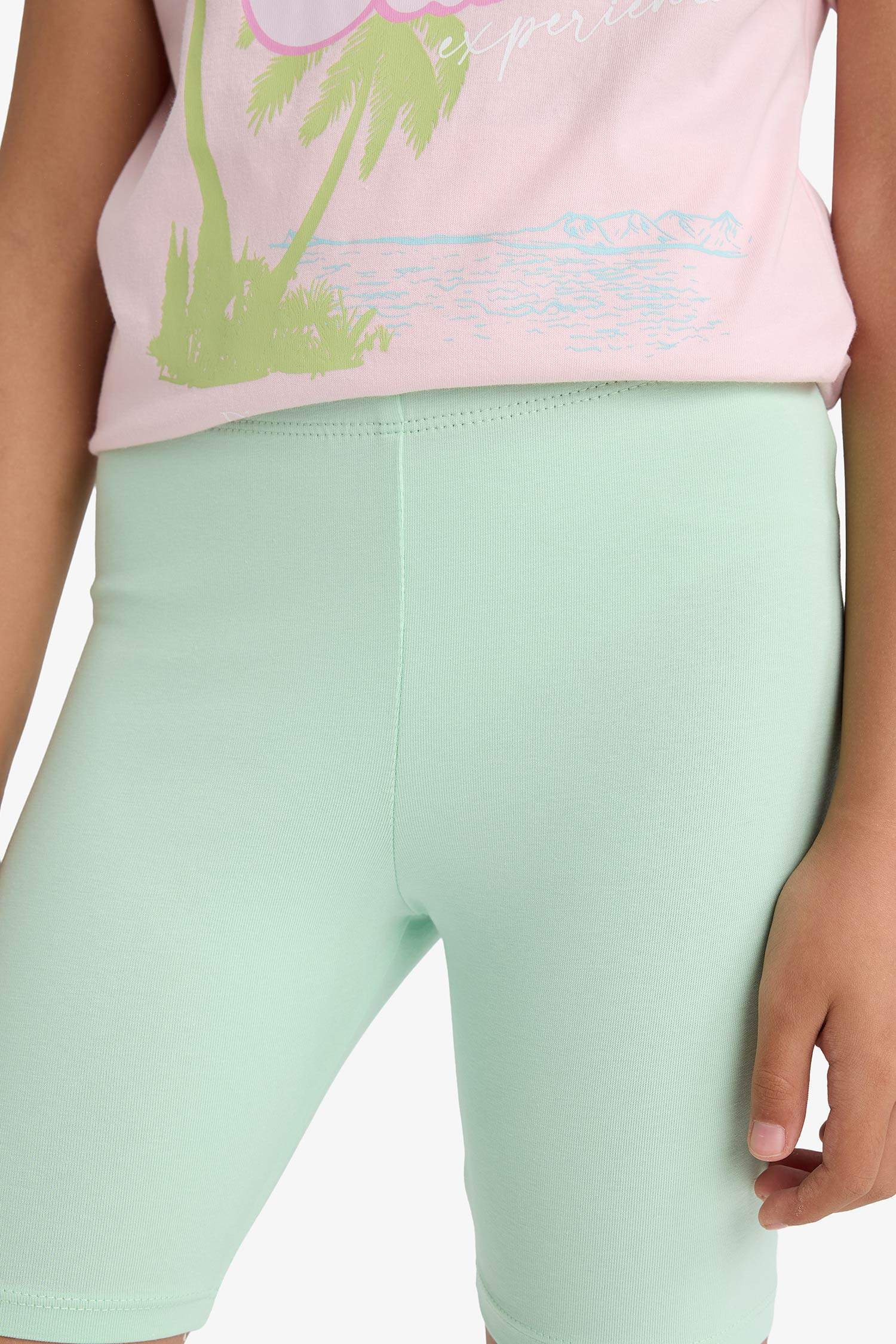 Girl Biker Short Leggings