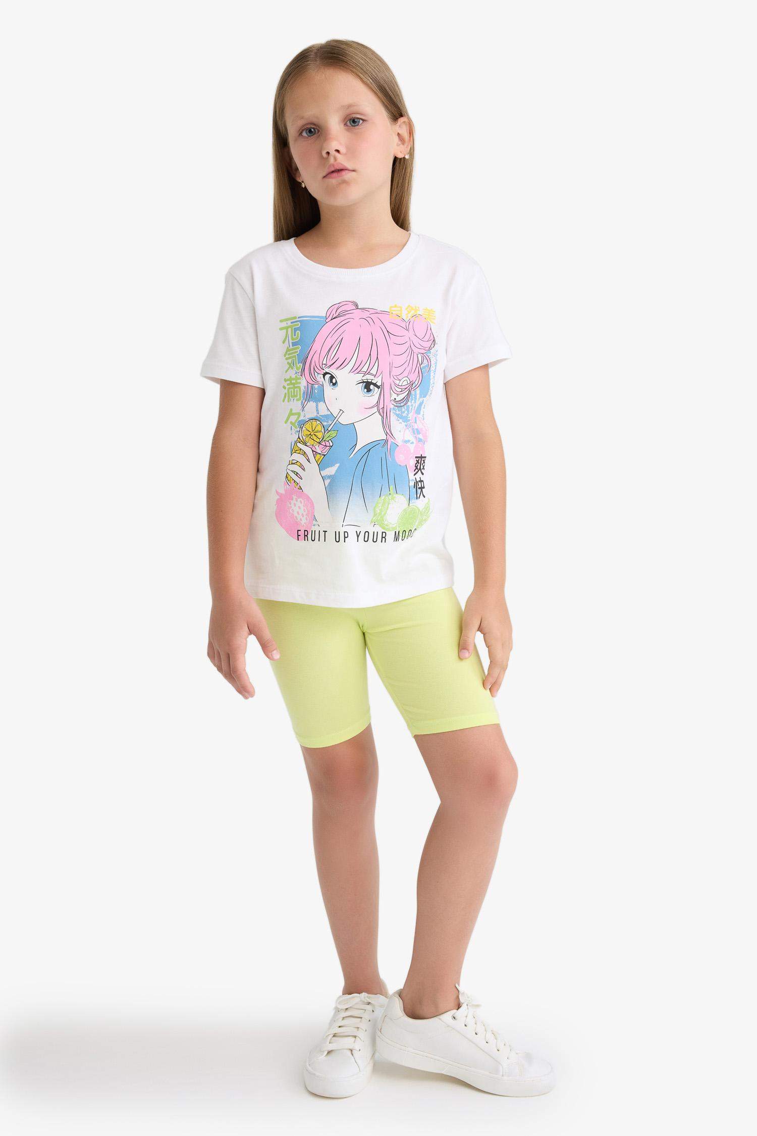 Kız Çocuk Kısa Boy Tayt