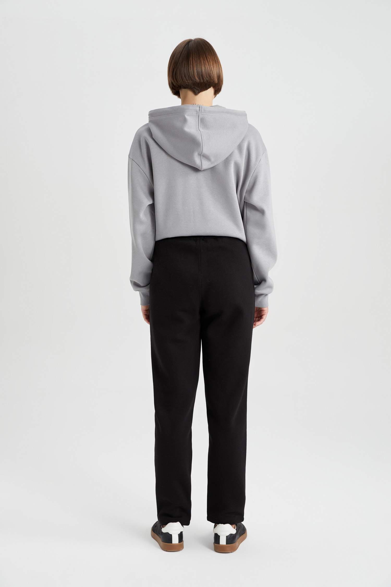 Regular Fit Thick Sweatshirt Fabric Sweatpants