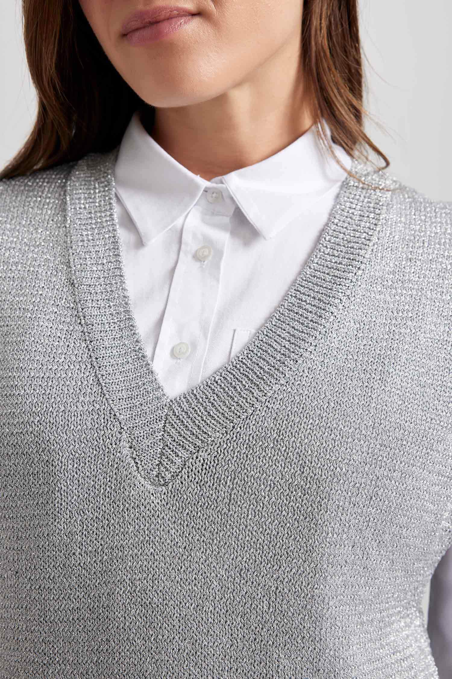 Regular Fit V-Neck Vest