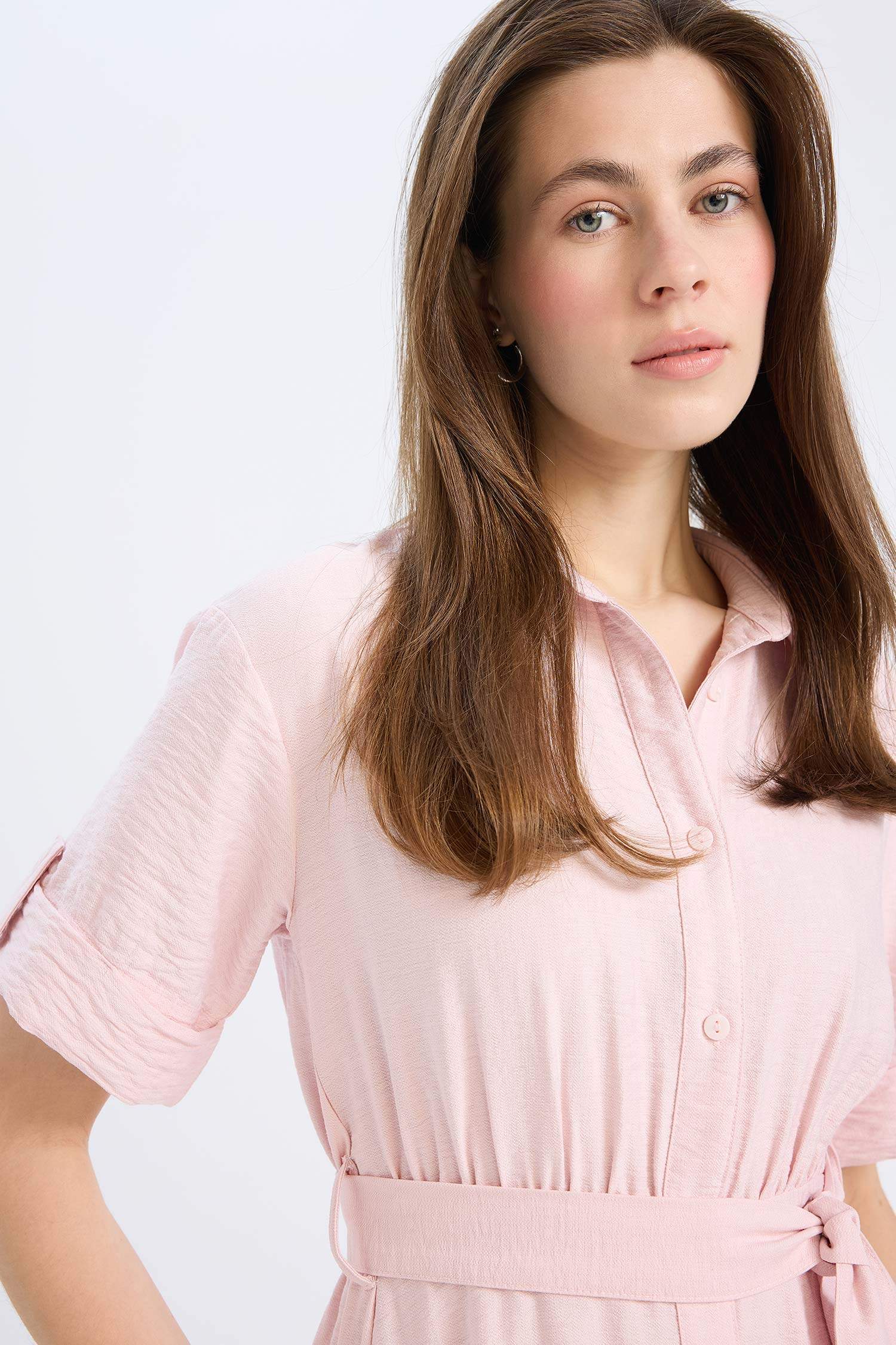 жейде мойыны қысқа жеңді Қысқа жеңді тоқылған көйлек