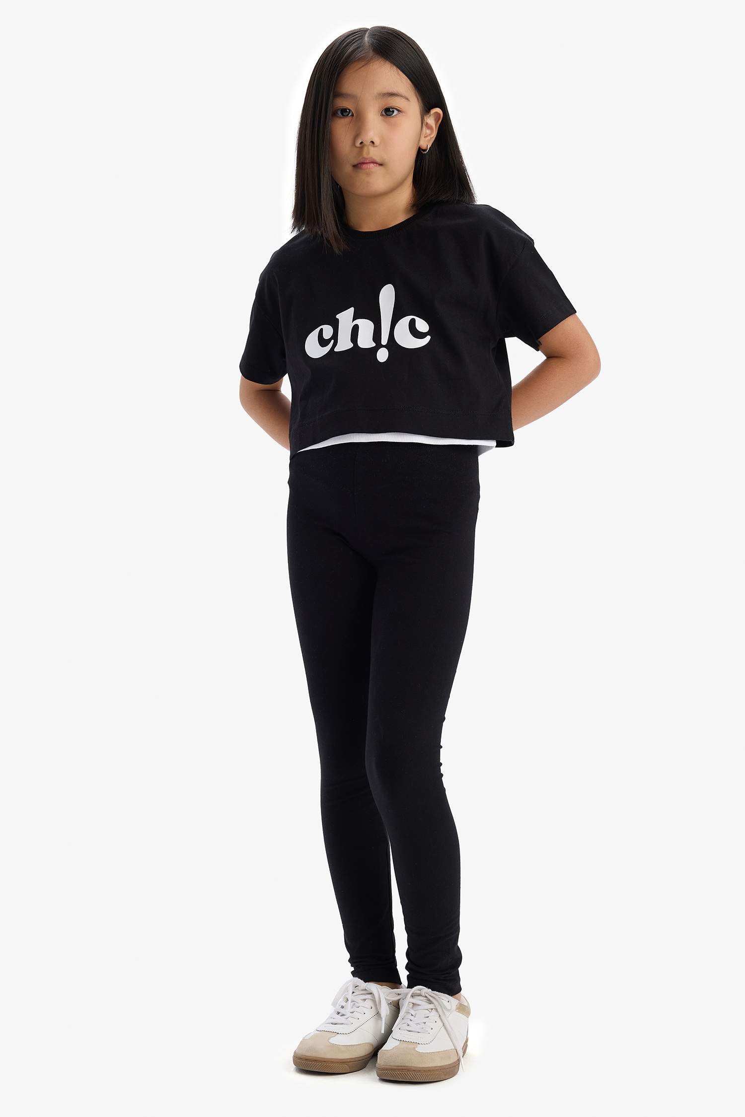 Девочки длинные леггинсы