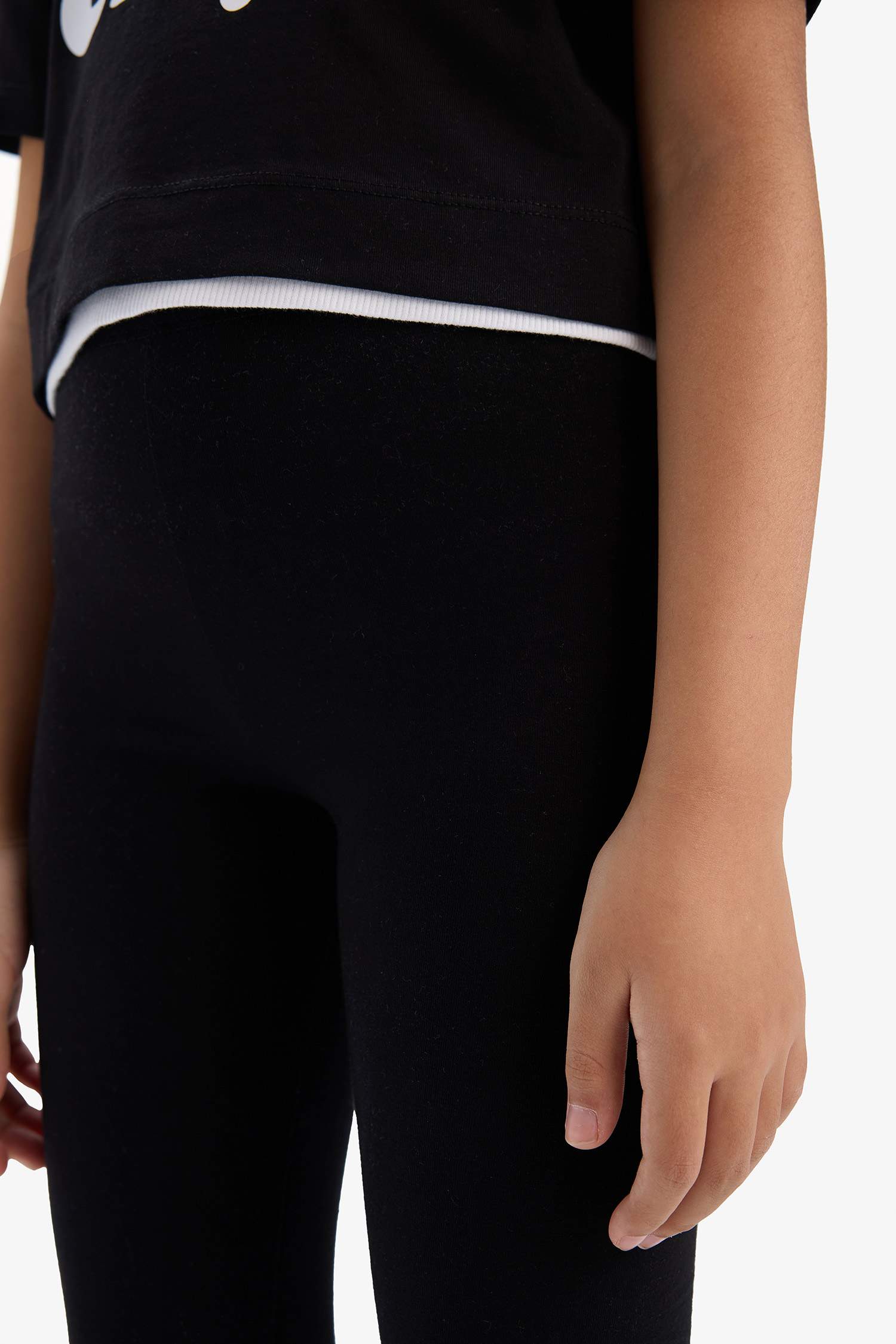 Девочки длинные леггинсы