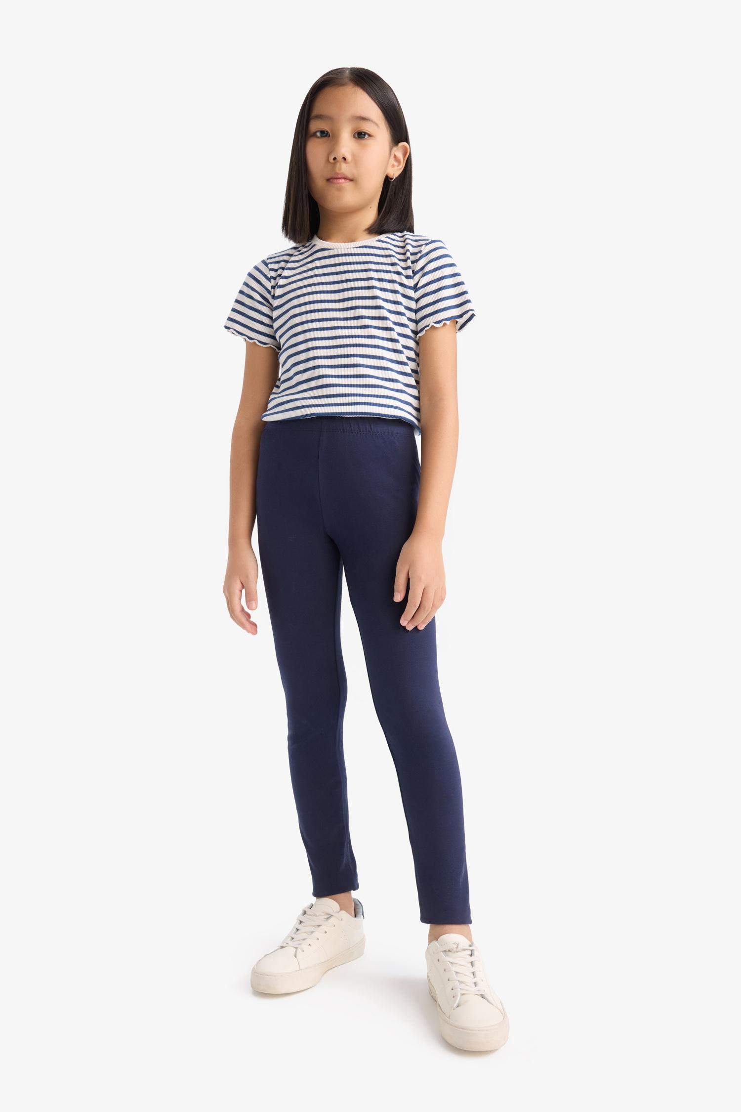 Детские длинные леггинсы