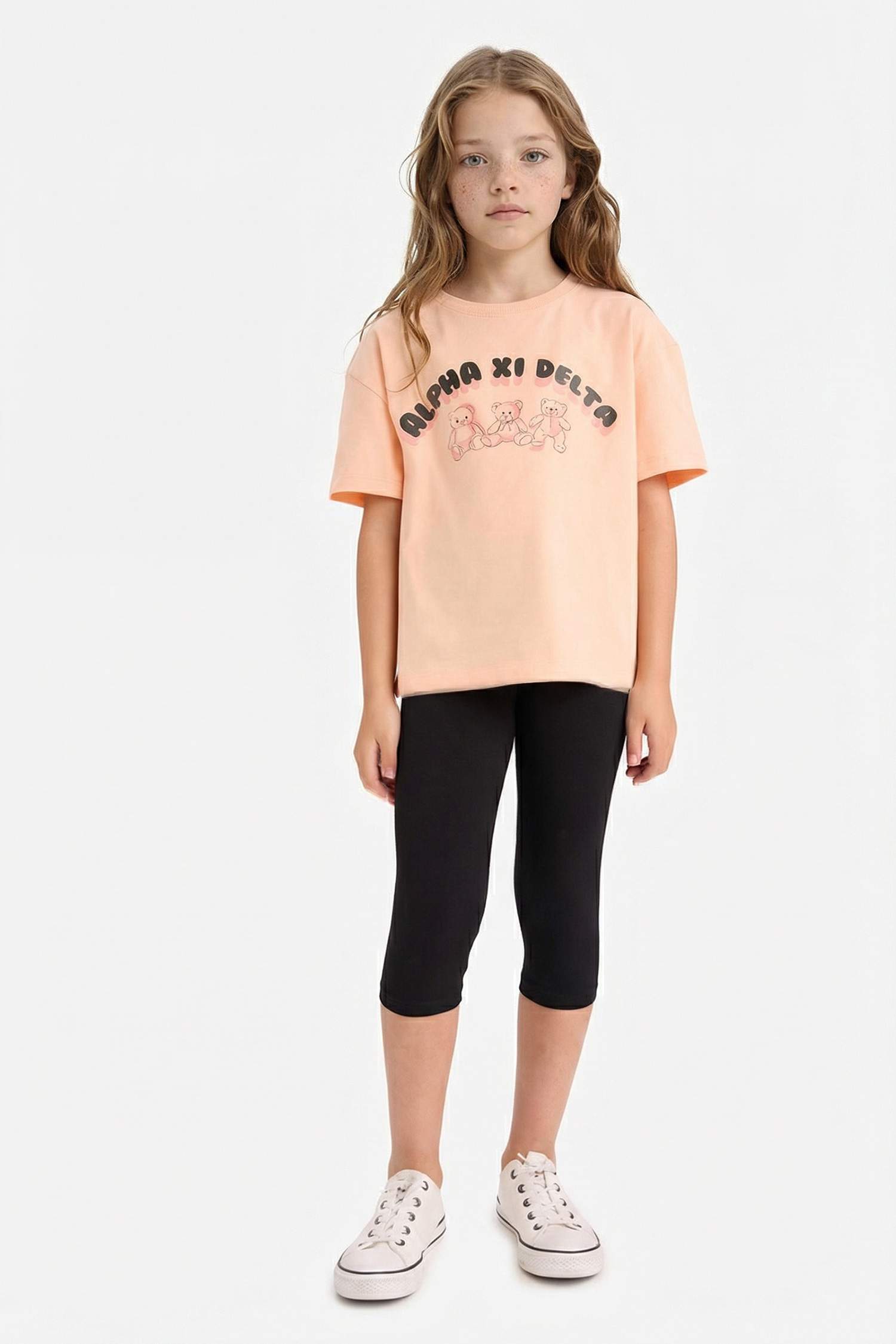 Қыздарға 3/4 ұзындық Леггинстер