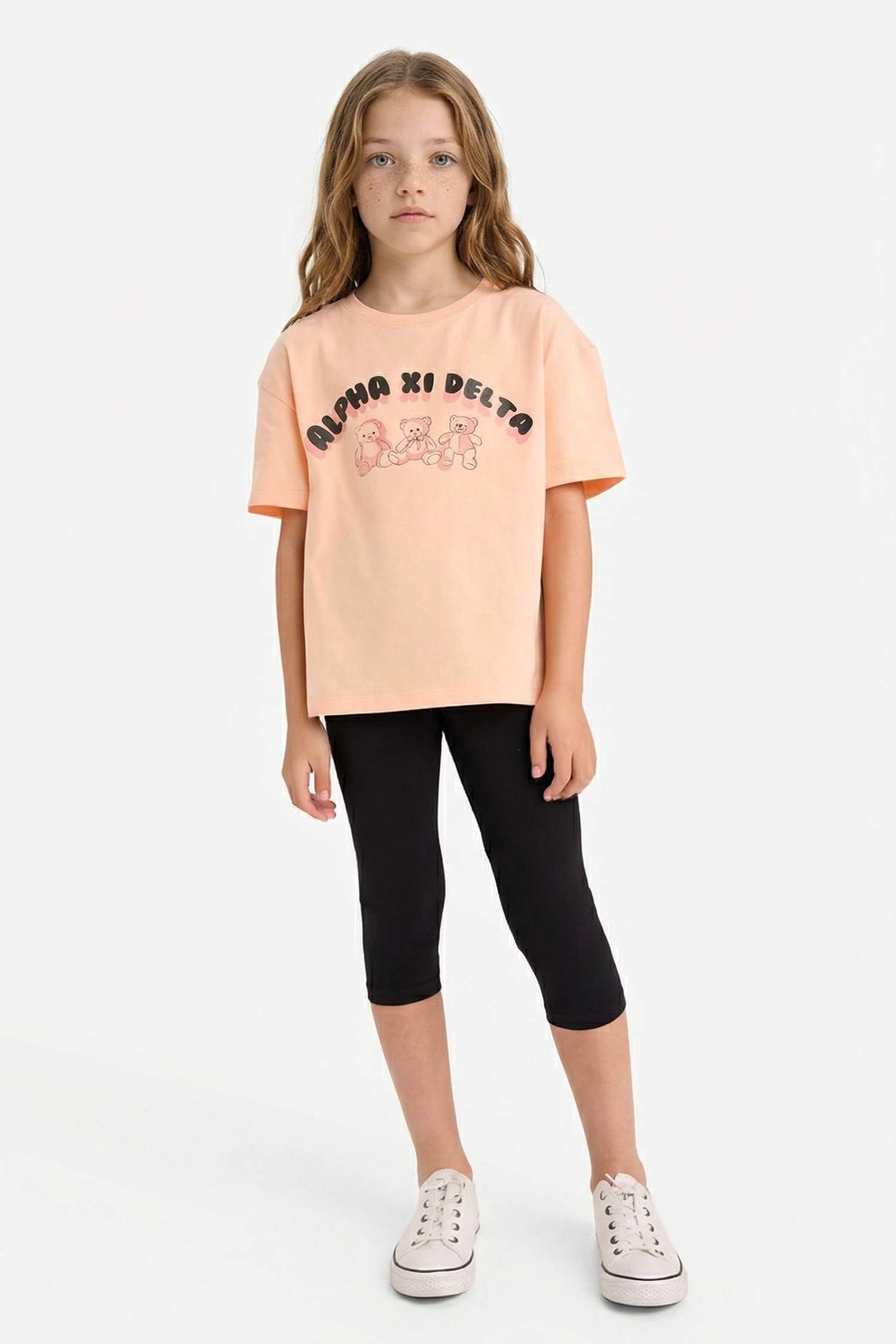 Қыздарға 3/4 ұзындық Леггинстер