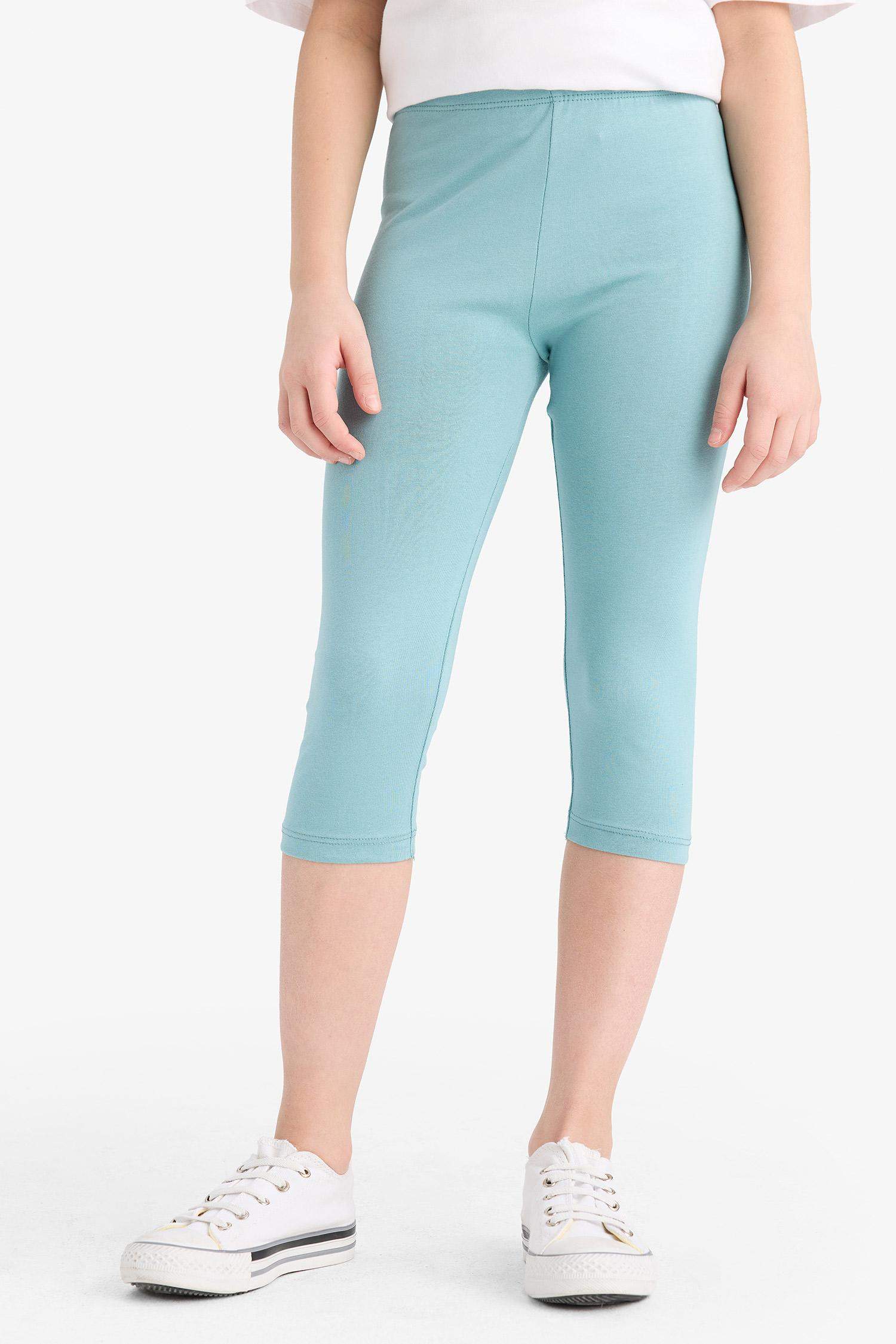 Леггинсы для девочек миди