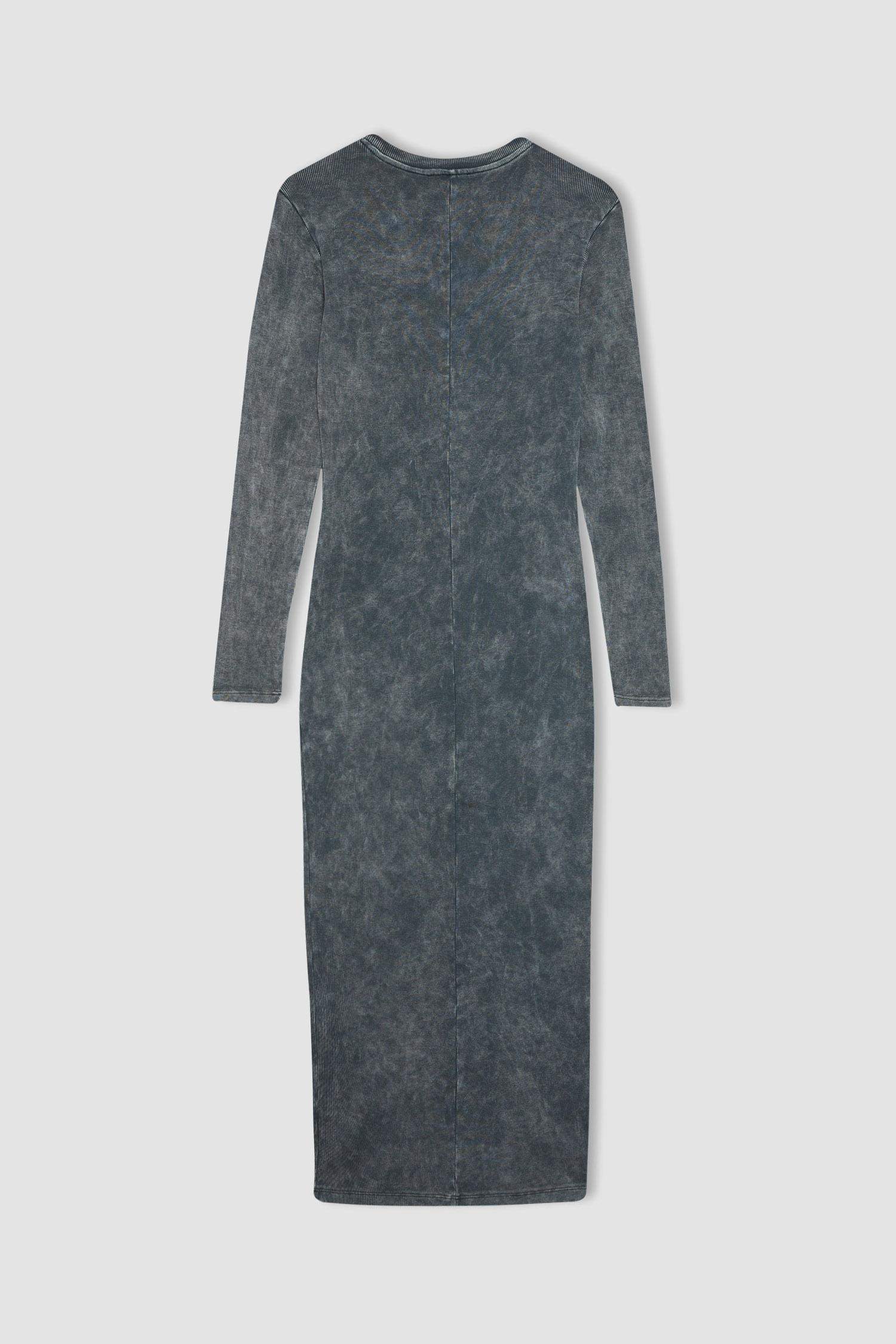 Bodycon Crew Neck Camisole Maxi Dress