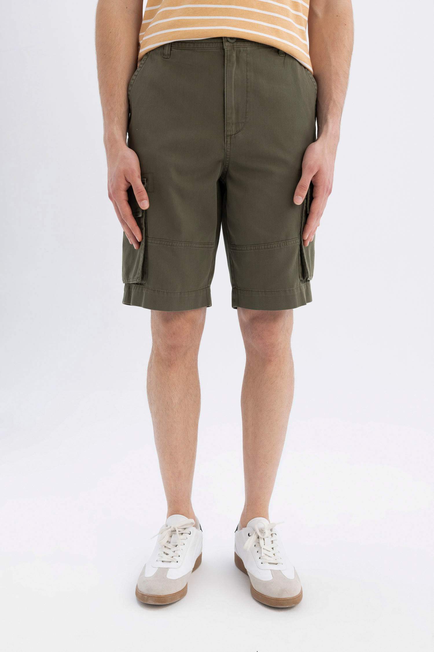Relax Fit Bermuda Shorts