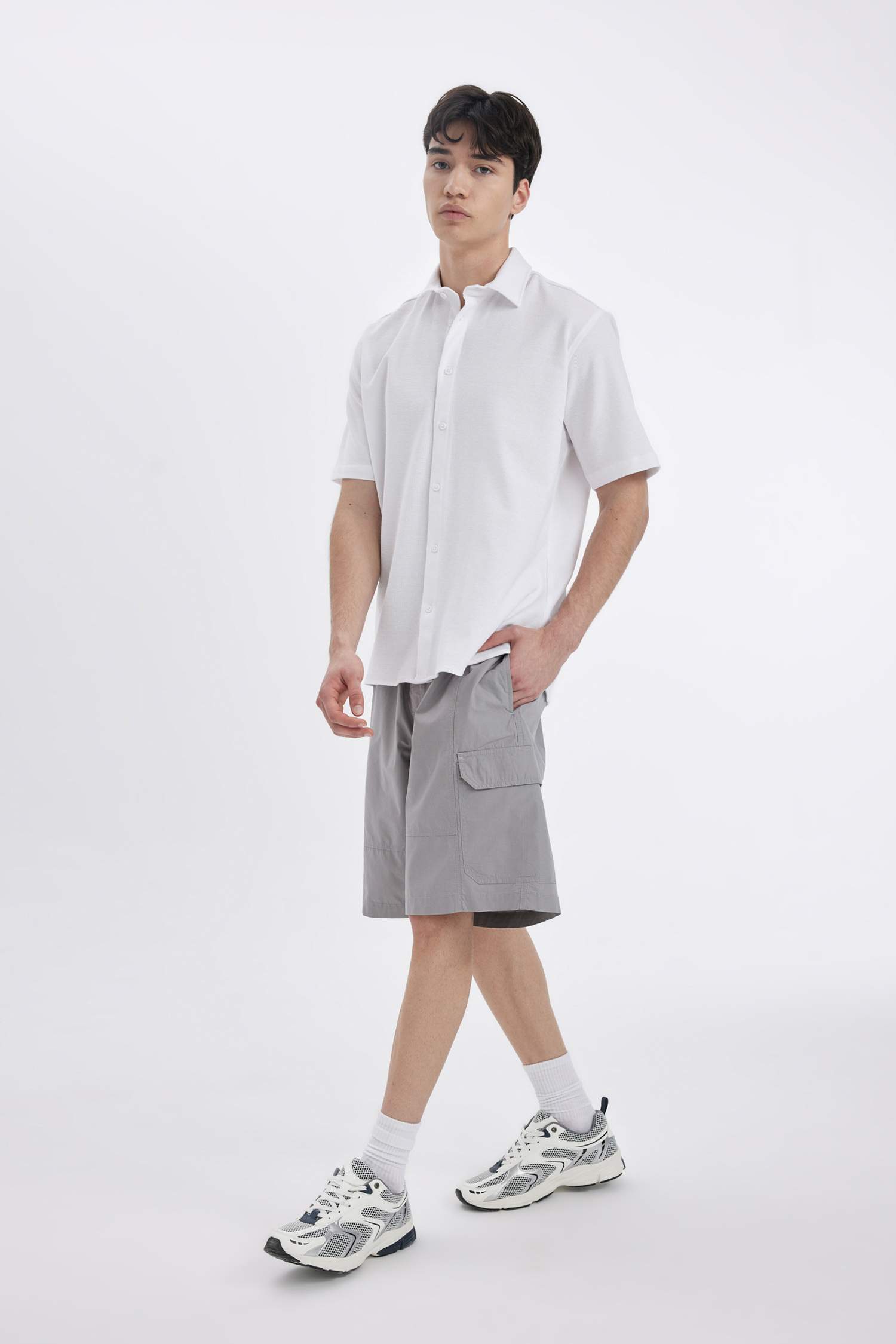 Short Bermuda Parachute Coupe Cargo